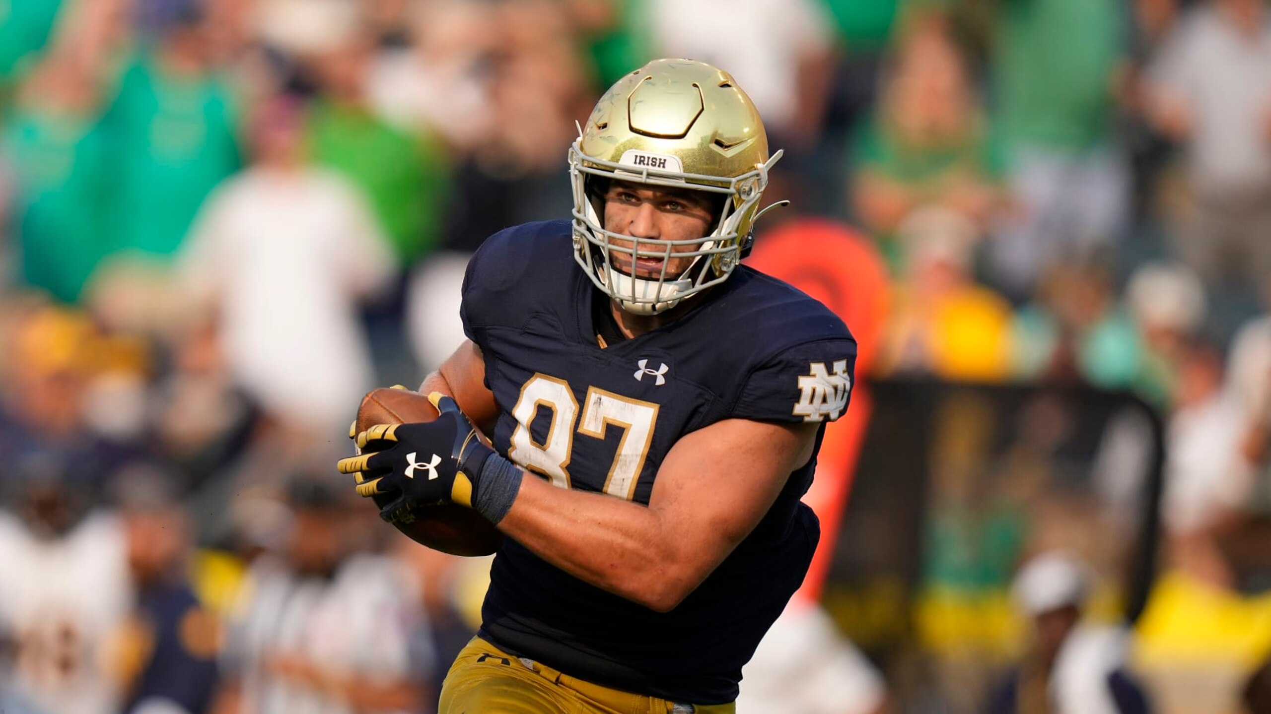Notre Dame tight end Michael Mayer