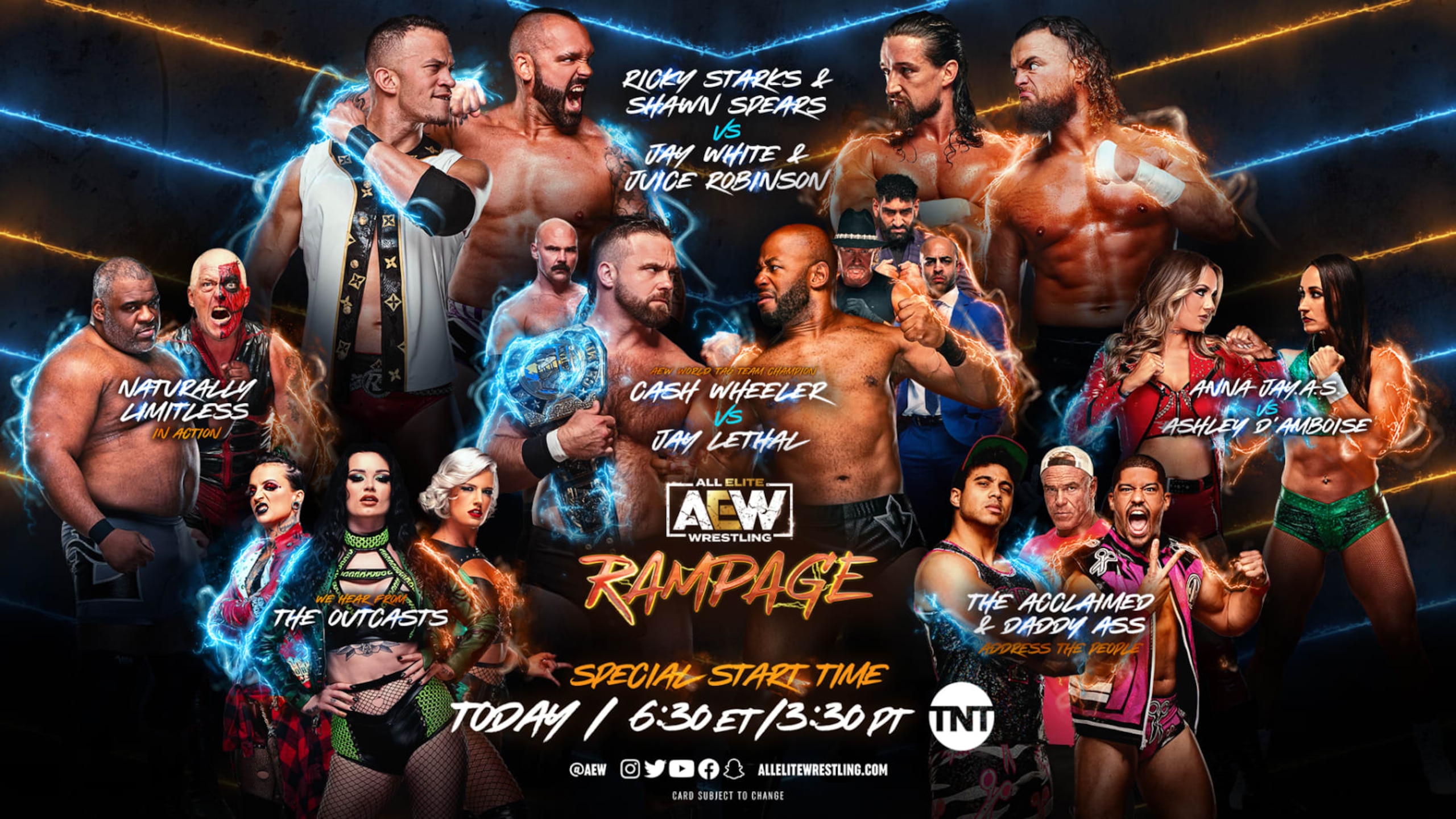 Rampage lineup.
