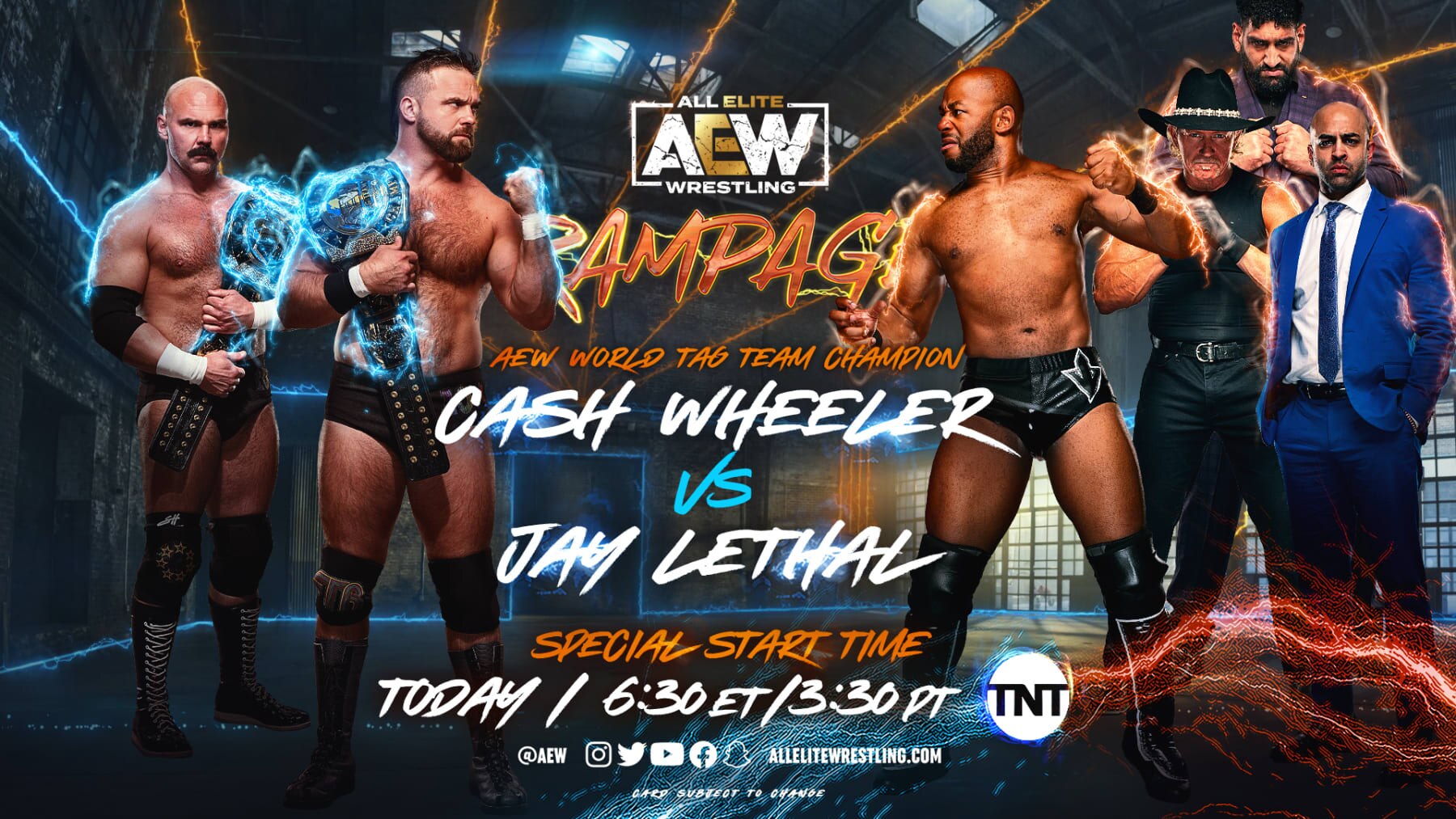 Cash Wheeler and Jay Lethal.