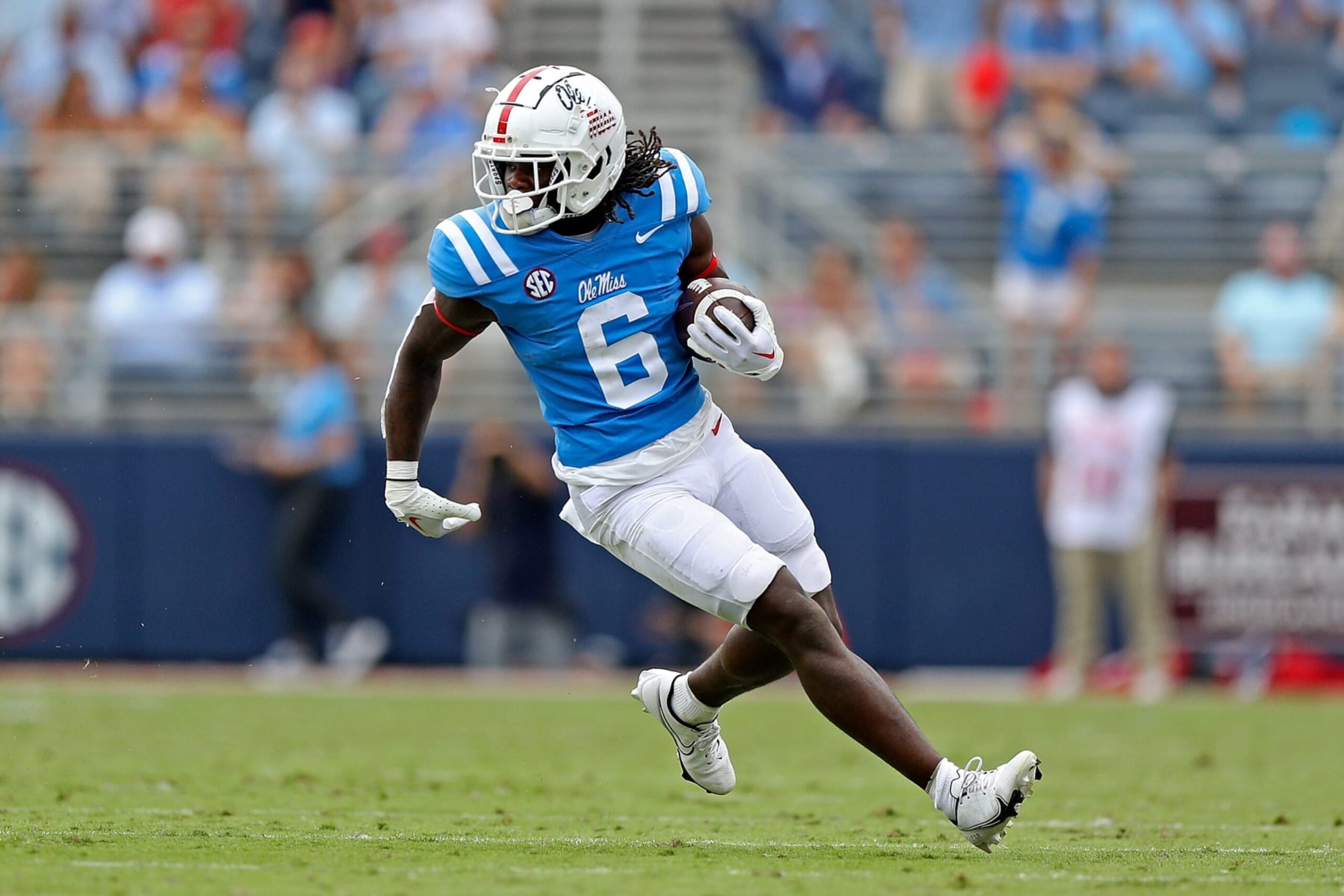 Mississippi RB Zach Evans Mississippi RB Zach Evans