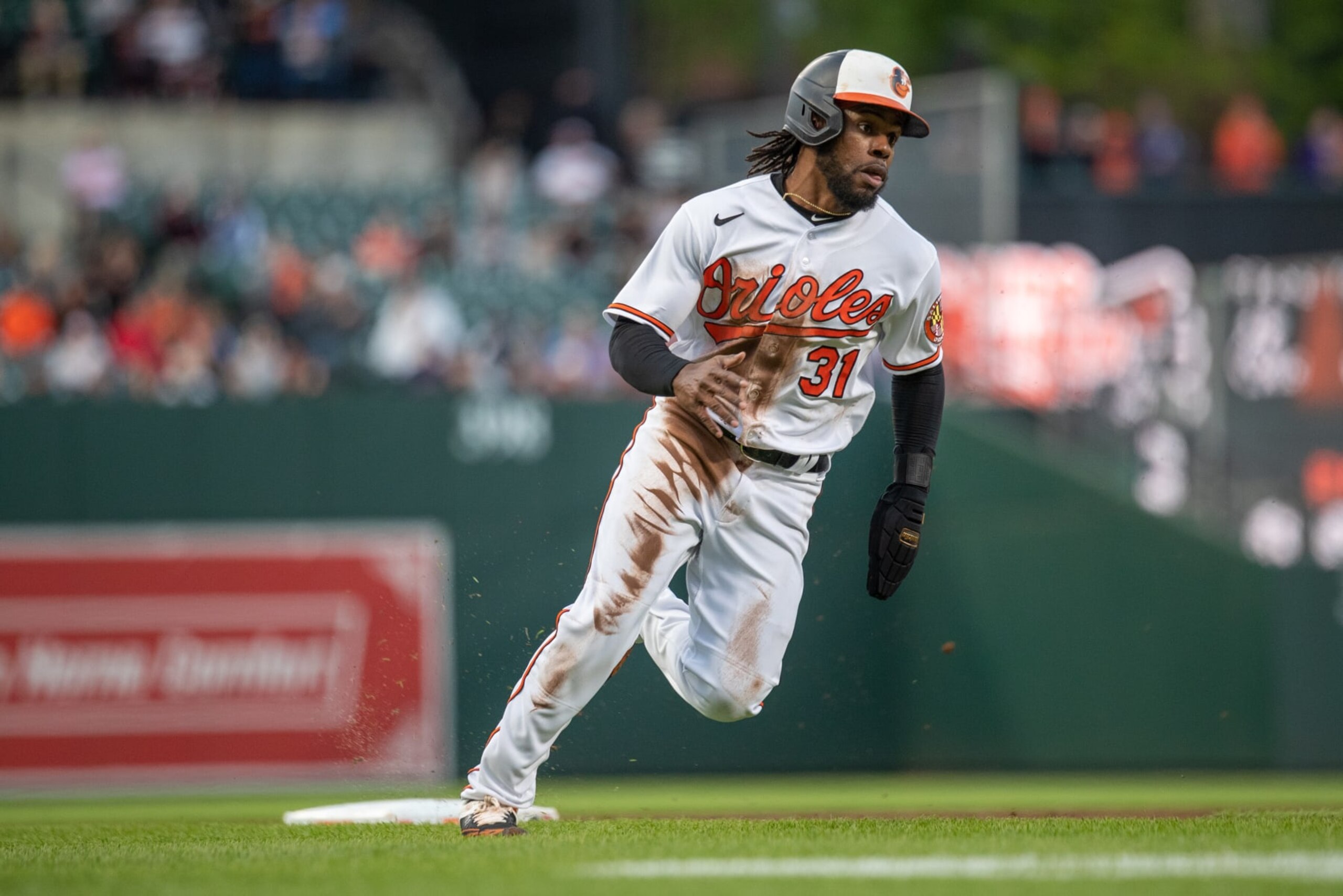 Baltimore's Cedric Mullins Baltimore's Cedric Mullins