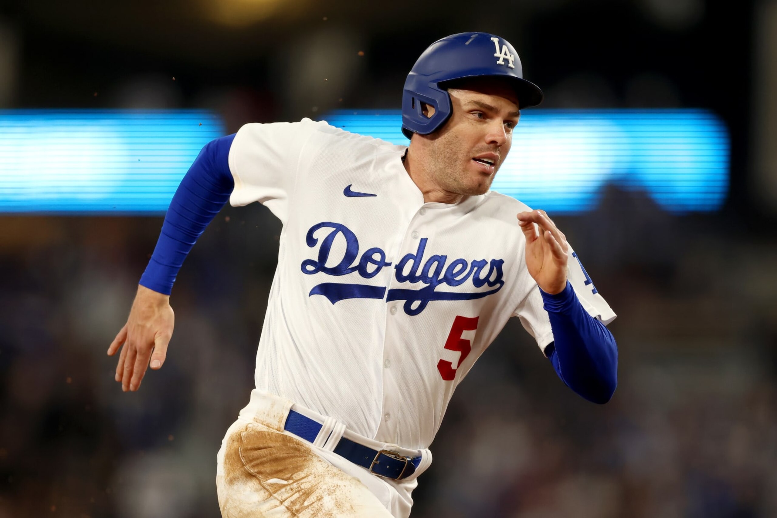 Los Angeles Dodgers' Freddie Freeman Los Angeles Dodgers' Freddie Freeman