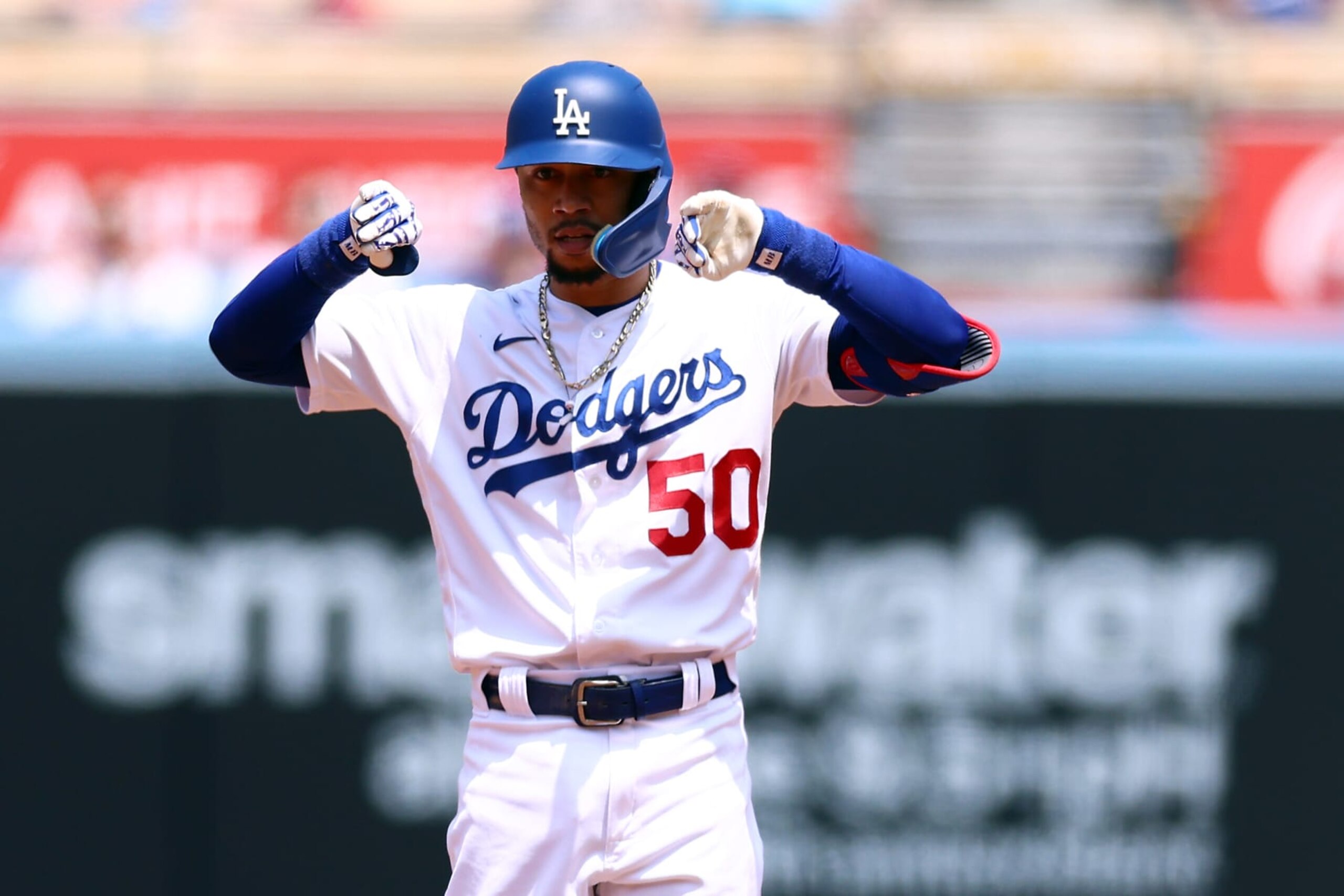 Los Angeles' Mookie Betts Los Angeles' Mookie Betts