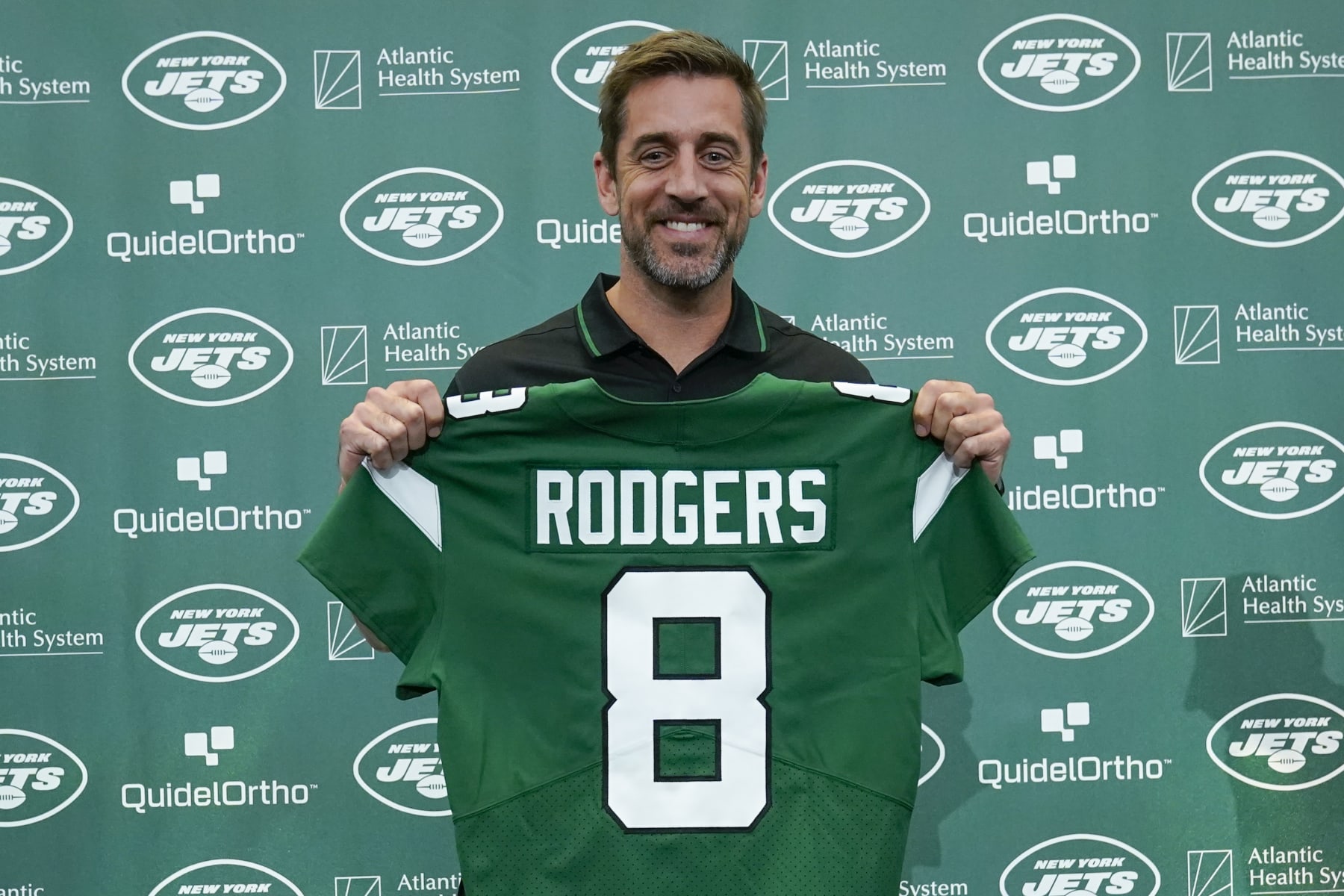 New Jets QB Aaron Rodgers