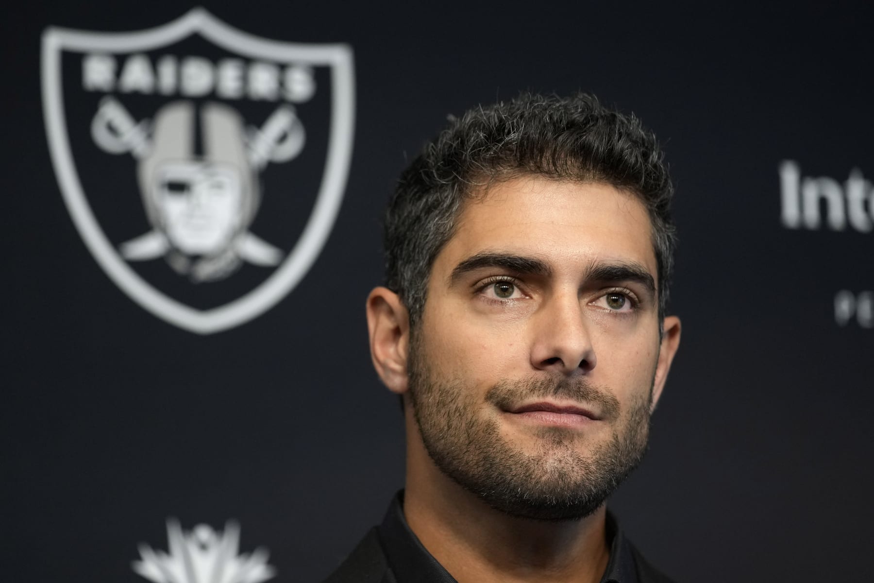 Las Vegas Raiders quarterback Jimmy Garoppolo