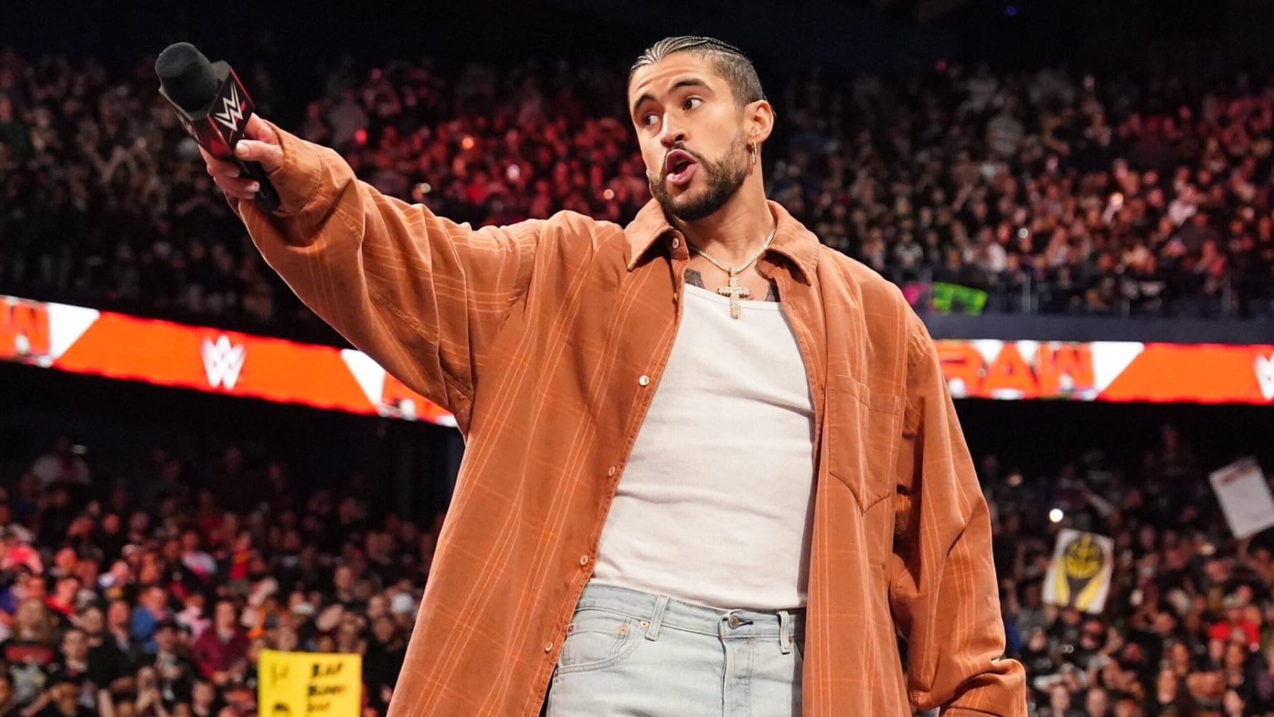 Bad Bunny headlined a historic episode of SmackDown from San Juan, Puerto Rico. Bad Bunny headlined a historic episode of SmackDown from San Juan, Puerto Rico.