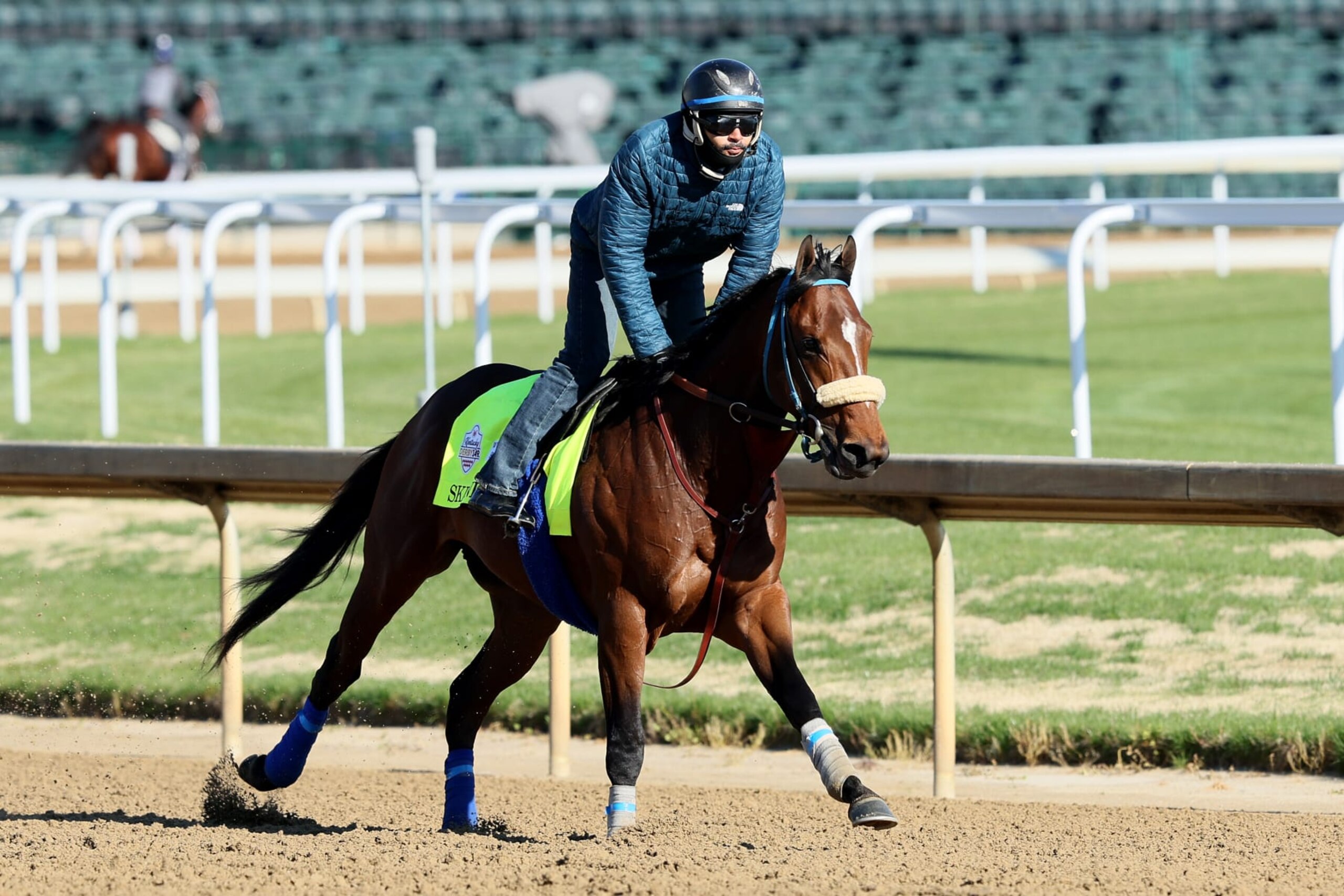 Skinner prepares for the Kentucky Derby