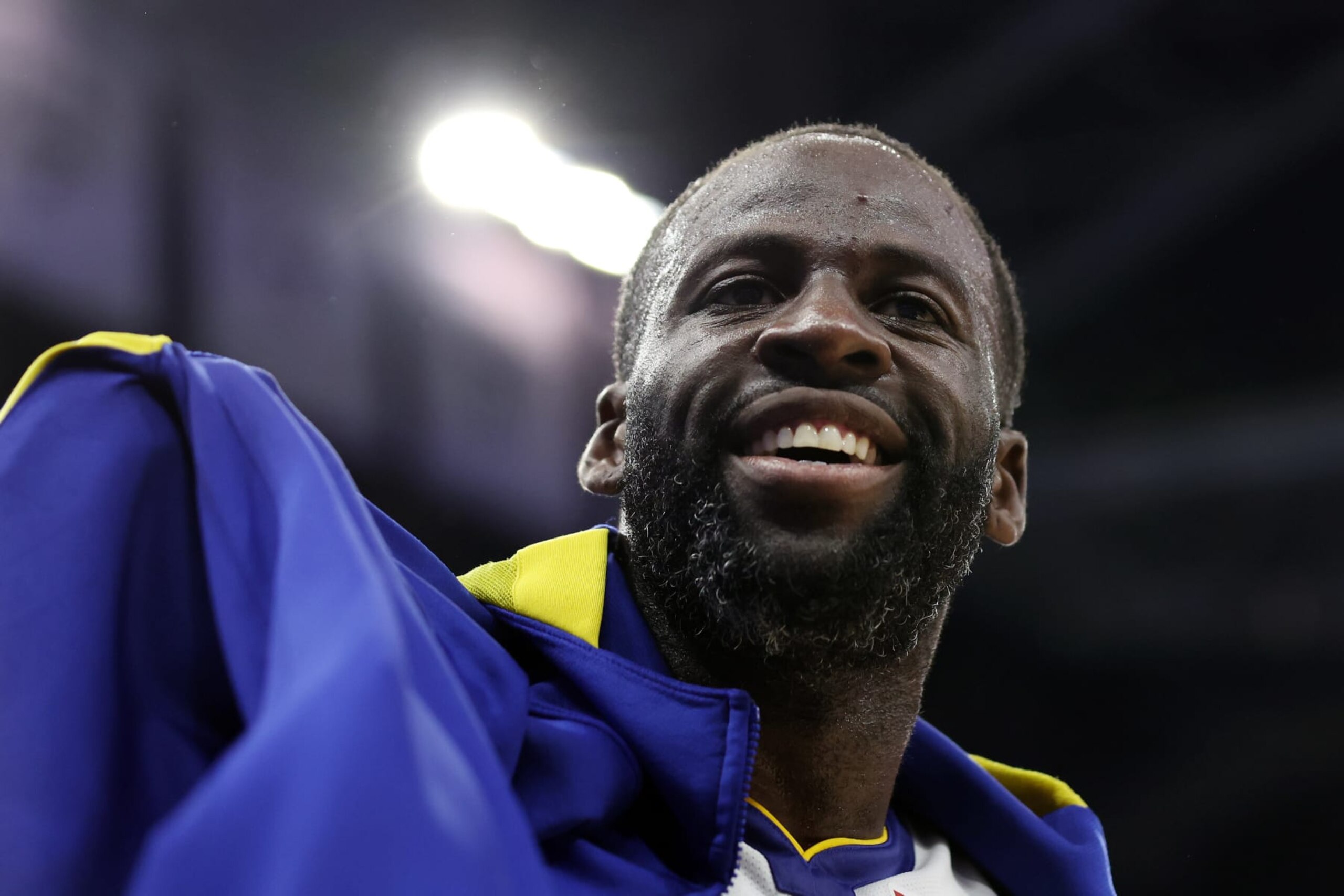 SACRAMENTO, CALIFORNIA - APRIL 30: Draymond Green #23 of the Golden State Warriors reacts during the fourth quarter in game seven of the Western Conference First Round Playoffs against the Sacramento Kings at Golden 1 Center on April 30, 2023 in Sacramento, California. NOTE TO USER: User expressly acknowledges and agrees that, by downloading and or using this photograph, User is consenting to the terms and conditions of the Getty Images License Agreement. (Photo by Ezra Shaw/Getty Images) SACRAMENTO, CALIFORNIA - APRIL 30: Draymond Green #23 of the Golden State Warriors reacts during the fourth quarter in game seven of the Western Conference First Round Playoffs against the Sacramento Kings at Golden 1 Center on April 30, 2023 in Sacramento, California. NOTE TO USER: User expressly acknowledges and agrees that, by downloading and or using this photograph, User is consenting to the terms and conditions of the Getty Images License Agreement. (Photo by Ezra Shaw/Getty Images)