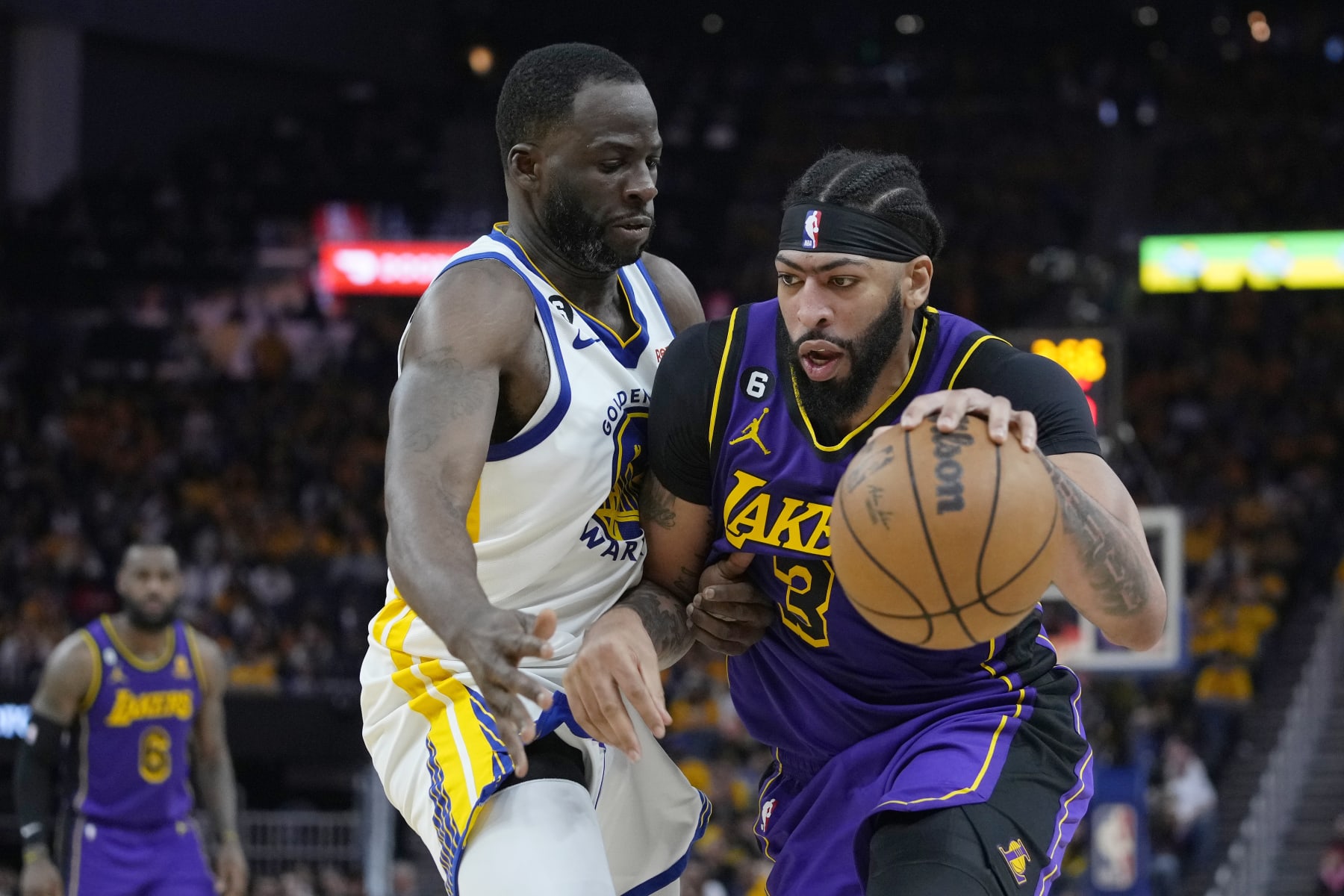 Anthony Davis and Draymond Green