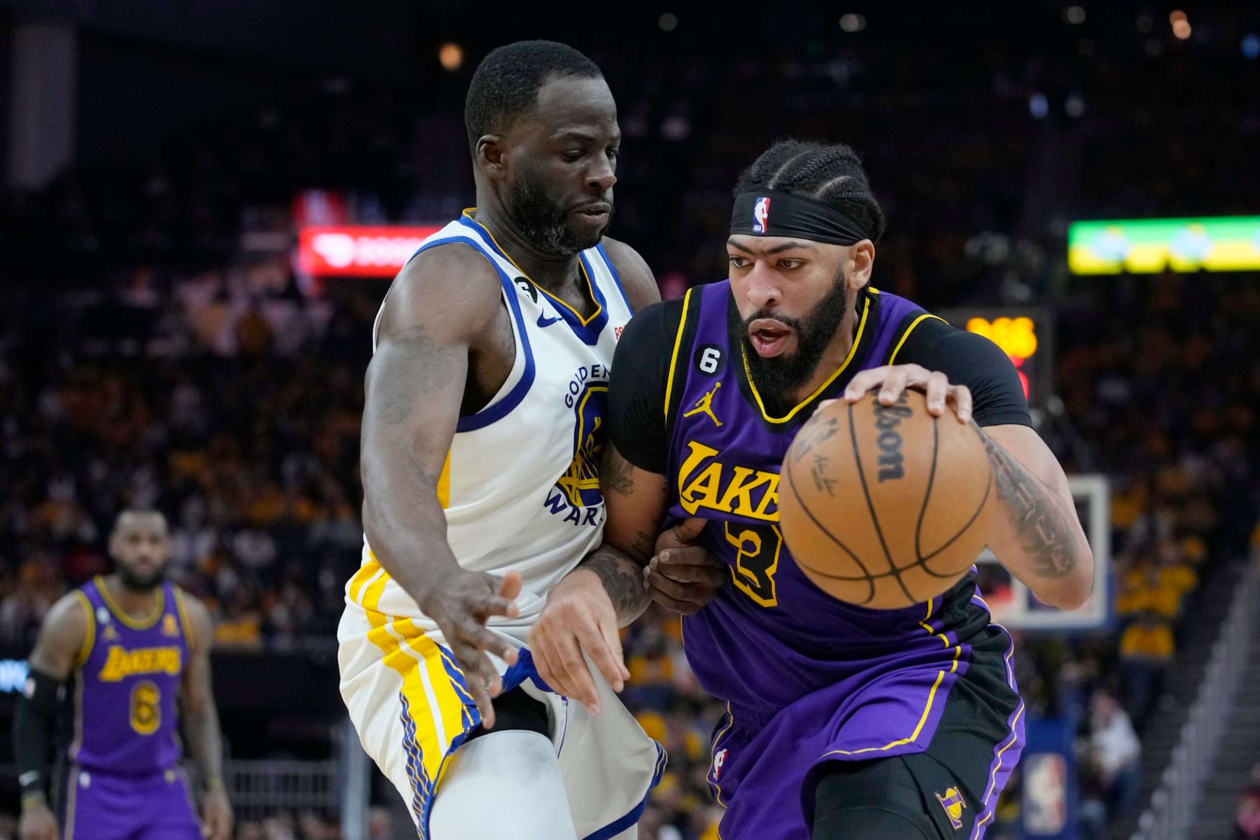 Anthony Davis and Draymond Green