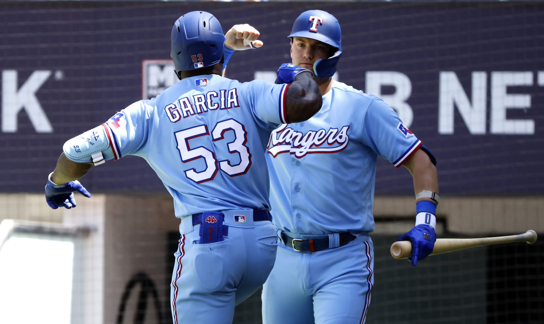 Adolis García (L) and Josh Jung (R)