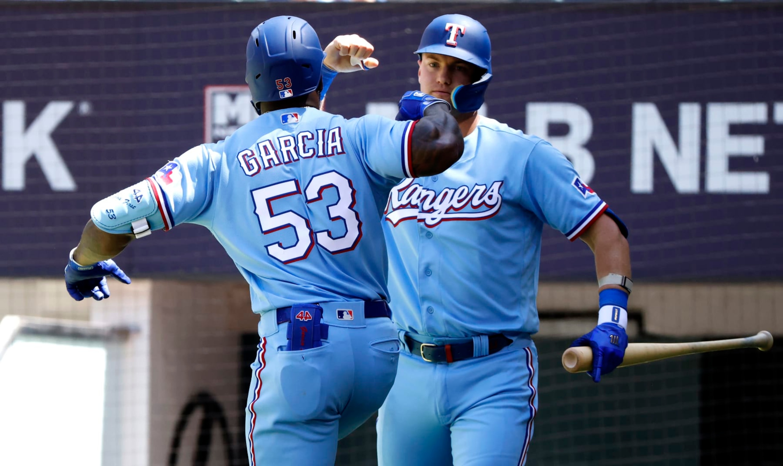 Adolis García (L) and Josh Jung (R)