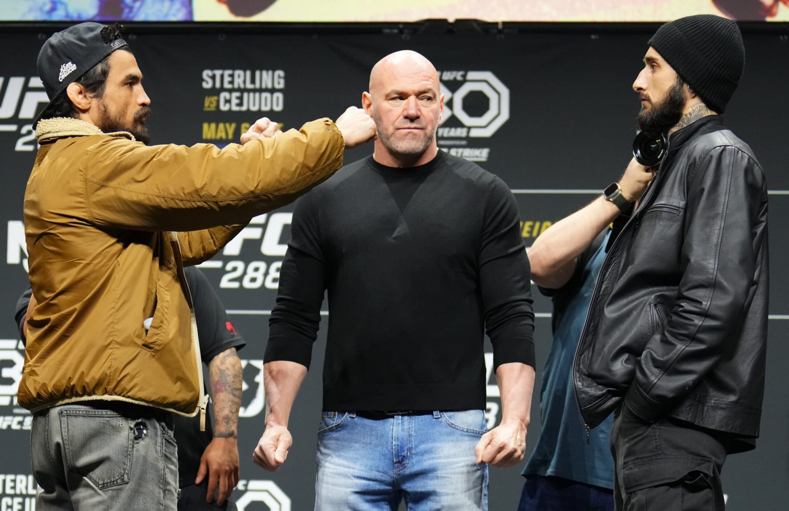 Kron Gracie (left) will kick off the main card against Charles Jourdain (right).