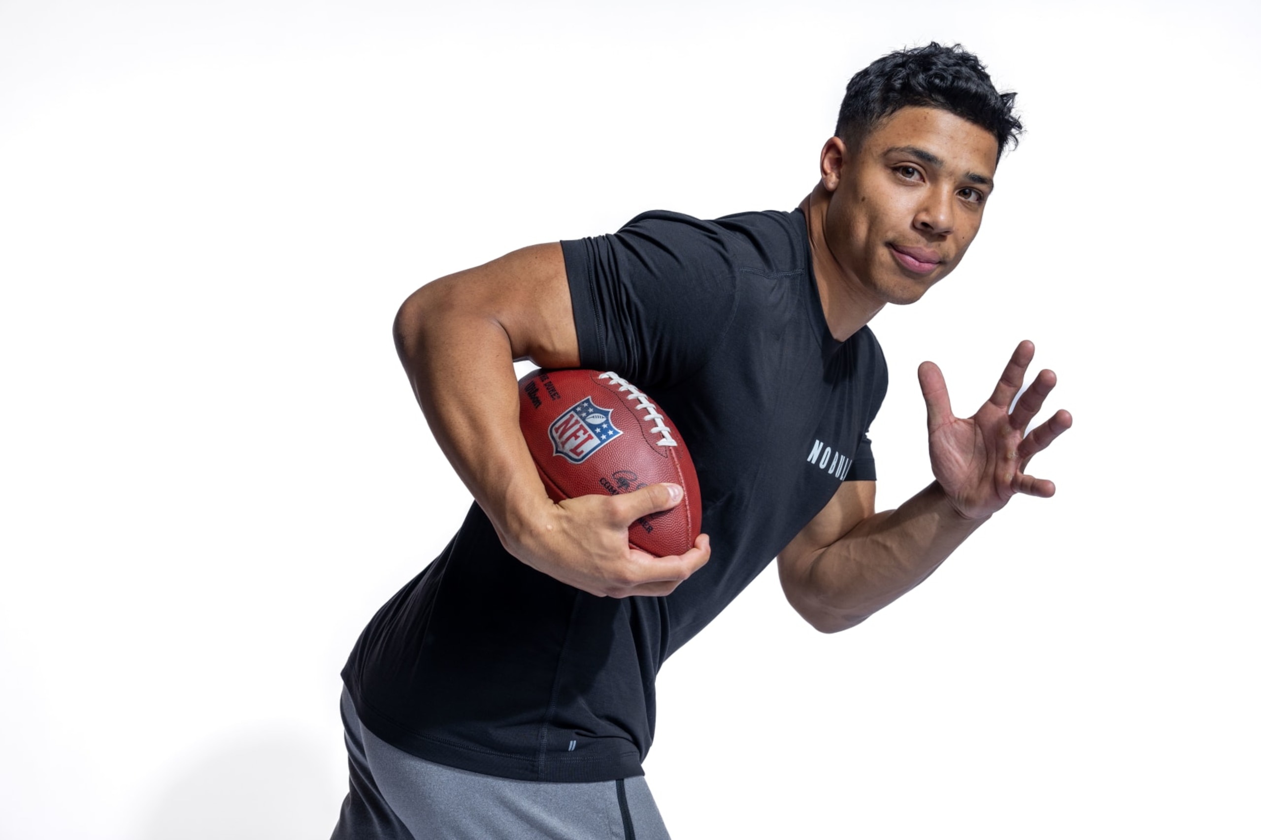 INDIANAPOLIS, IN - MARCH 03: Zach Charbonnet of UCLA poses for a portrait during the NFL Scouting Combine at Lucas Oil Stadium on March 3, 2023 in Indianapolis, Indiana. (Photo by Todd Rosenberg/Getty Images) INDIANAPOLIS, IN - MARCH 03: Zach Charbonnet of UCLA poses for a portrait during the NFL Scouting Combine at Lucas Oil Stadium on March 3, 2023 in Indianapolis, Indiana. (Photo by Todd Rosenberg/Getty Images)