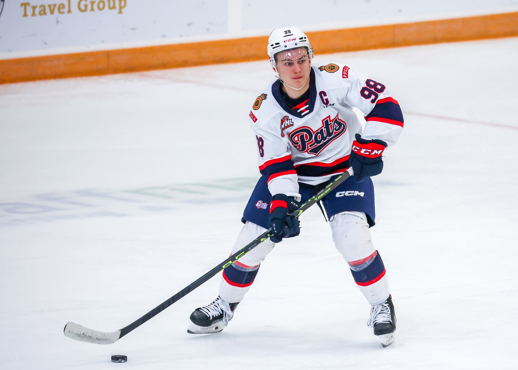 Regina Pats center Connor Bedard