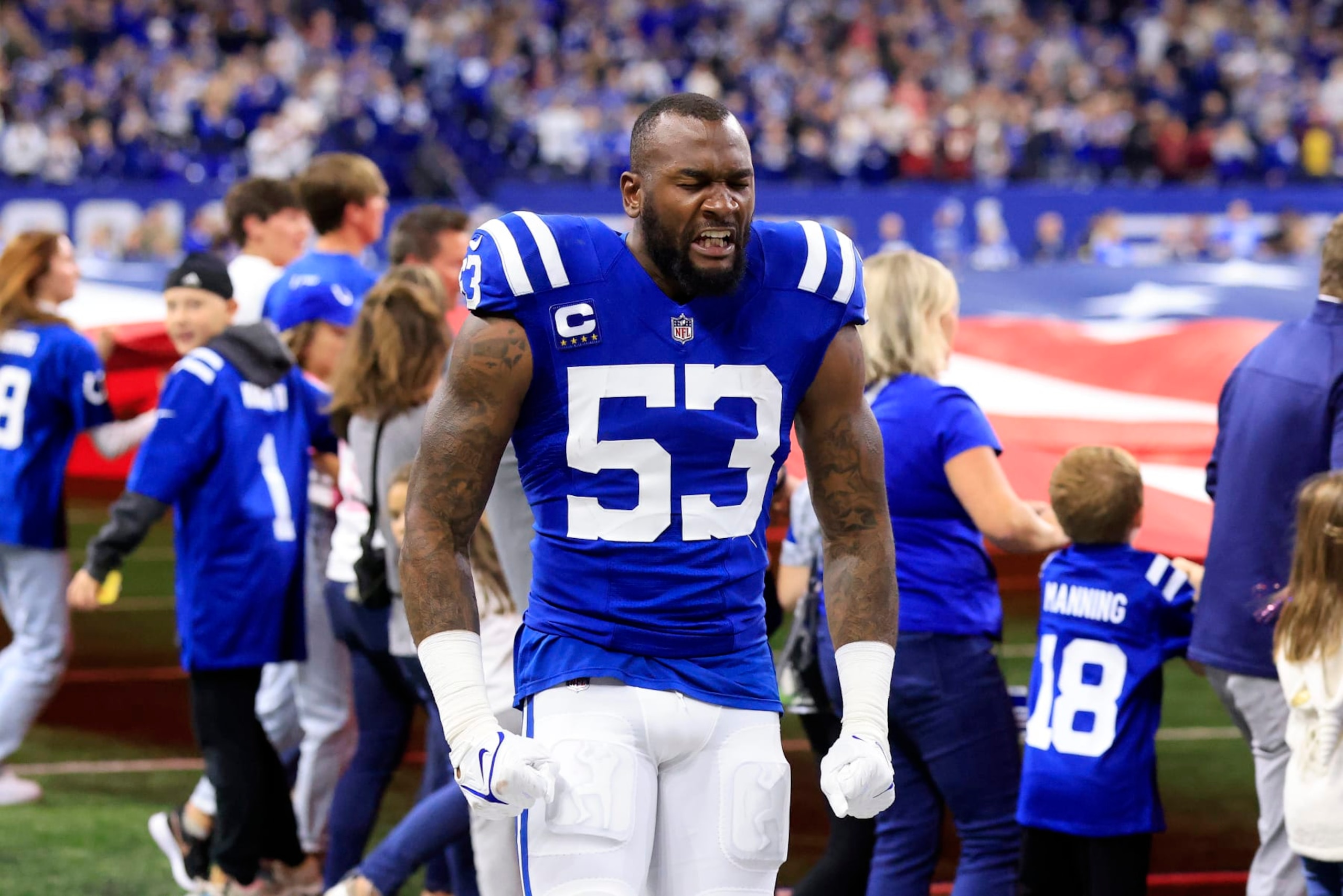 Colts LB Shaquille Leonard Colts LB Shaquille Leonard