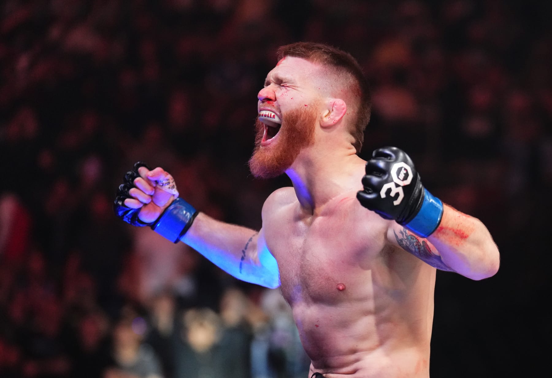 Matt Frevola scored a big knockout win to close out the prelims. 