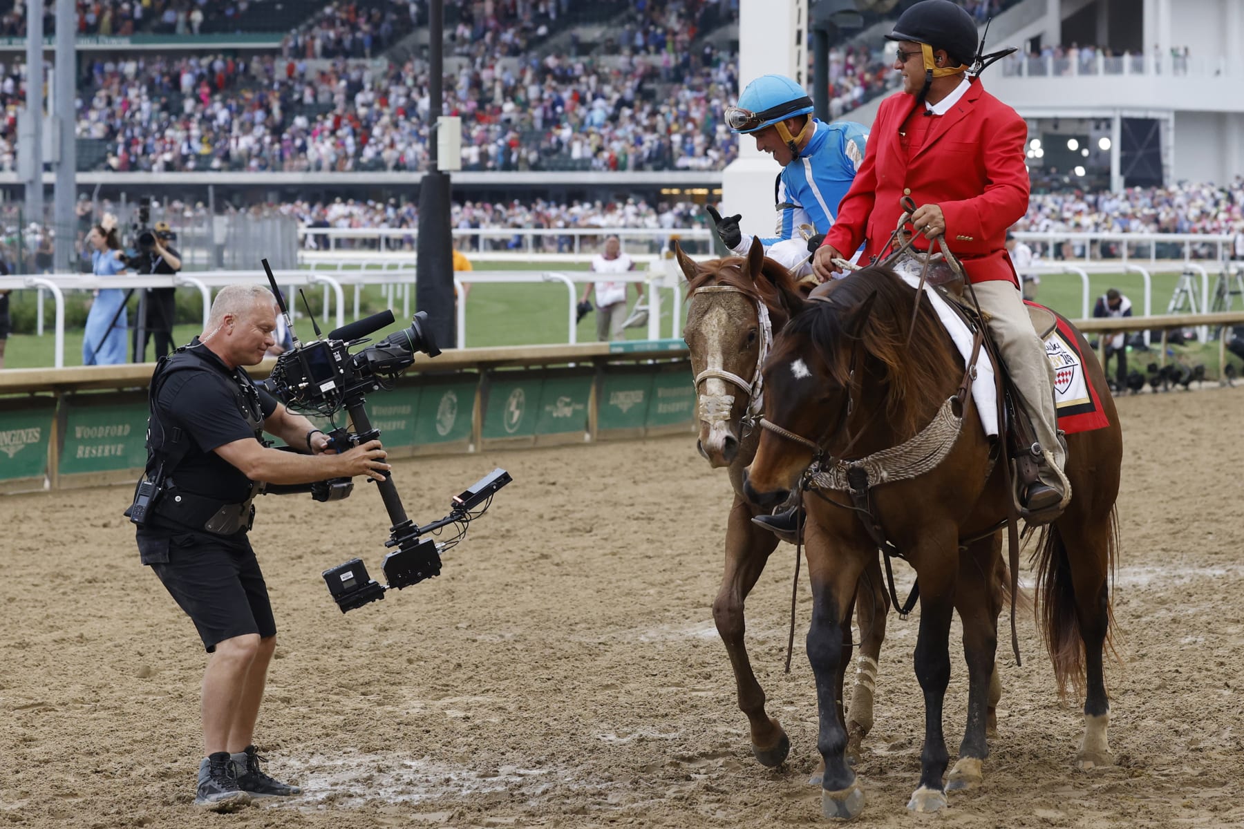 Mage and jockey Javier Castellano