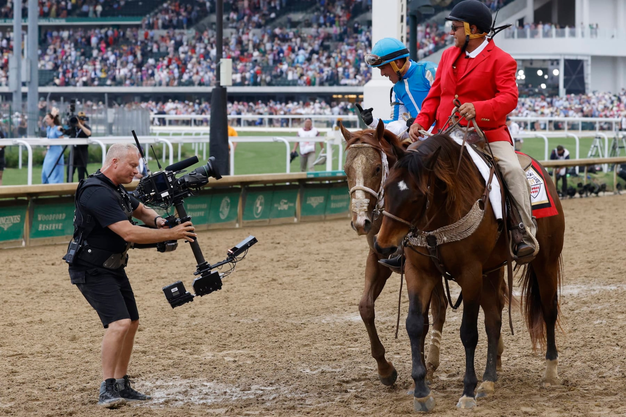Mage and jockey Javier Castellano