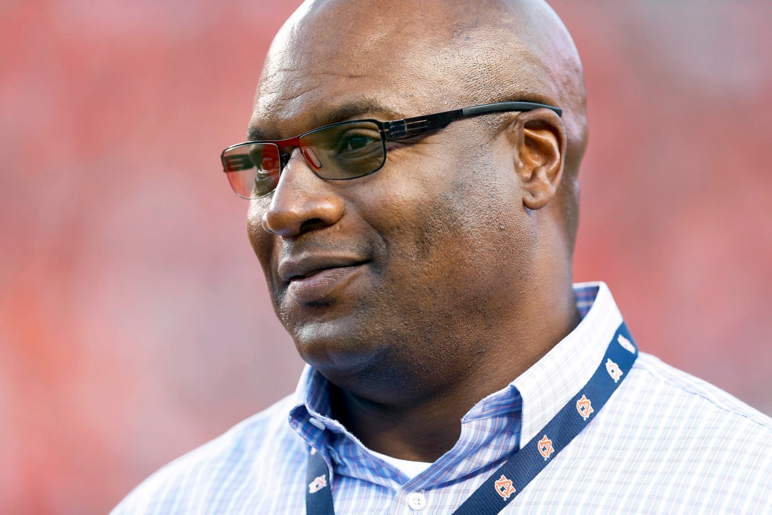 FILE - Former MLB and NFL player Bo Jackson, watches Auburn and Clemson practice before an NCAA college football game Saturday, Sept. 3, 2016, in Auburn, Ala. Jackson helped pay for the funerals of the 19 children and two teachers killed in the Uvalde school massacre in May. The donation was previously anonymous but Jackson told The Associated Press this week he felt compelled to support the victims' families after the loss of so many children. (AP Photo/Brynn Anderson, File) FILE - Former MLB and NFL player Bo Jackson, watches Auburn and Clemson practice before an NCAA college football game Saturday, Sept. 3, 2016, in Auburn, Ala. Jackson helped pay for the funerals of the 19 children and two teachers killed in the Uvalde school massacre in May. The donation was previously anonymous but Jackson told The Associated Press this week he felt compelled to support the victims' families after the loss of so many children. (AP Photo/Brynn Anderson, File)