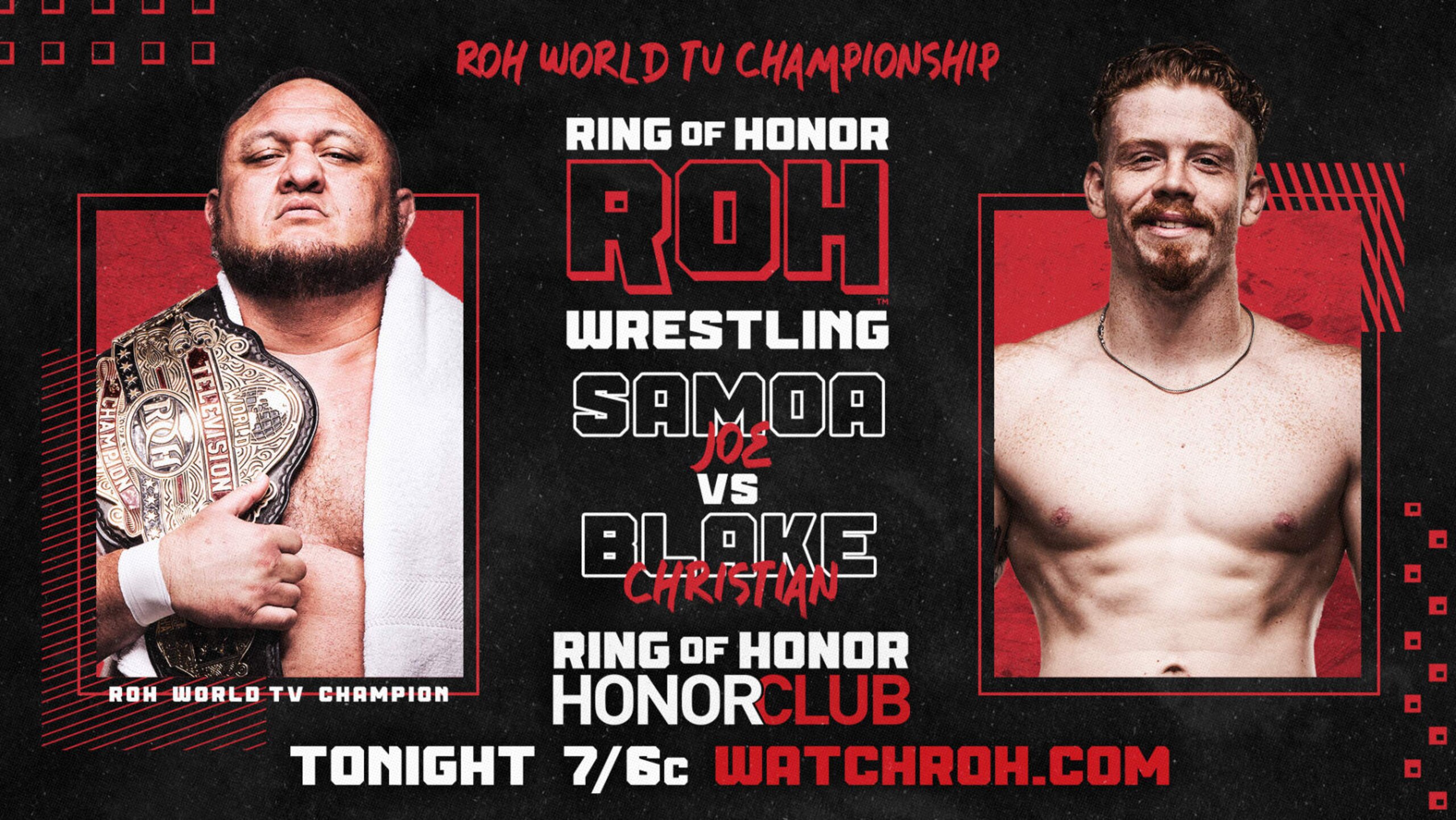 Samoa Joe and Blake Christian.