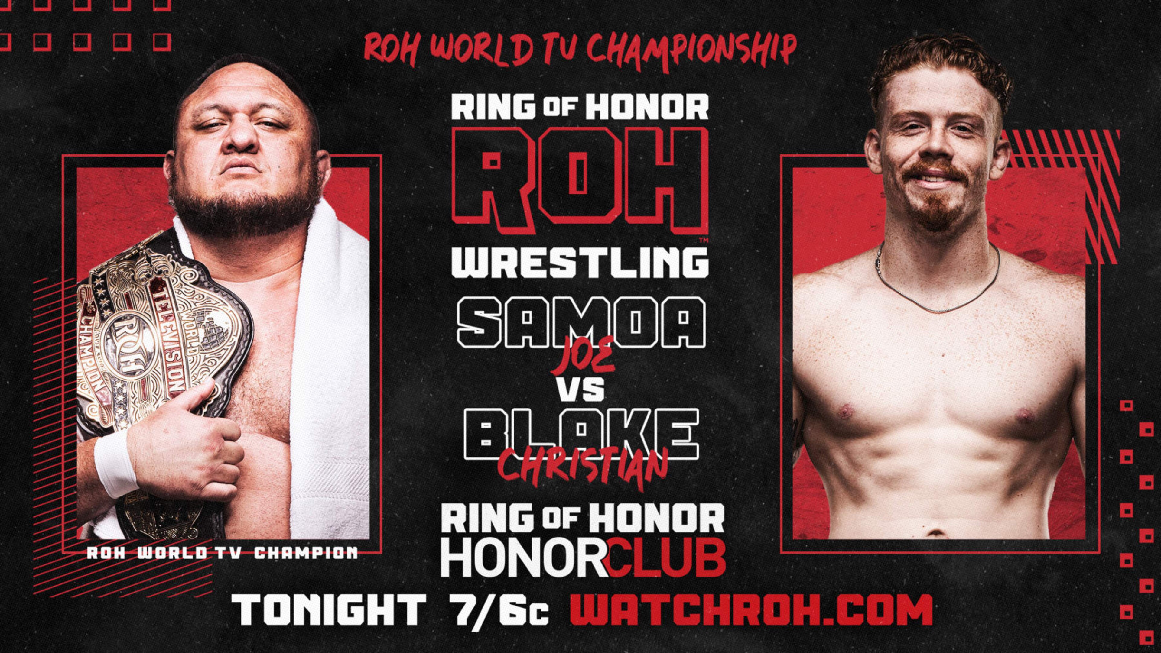 Samoa Joe and Blake Christian.