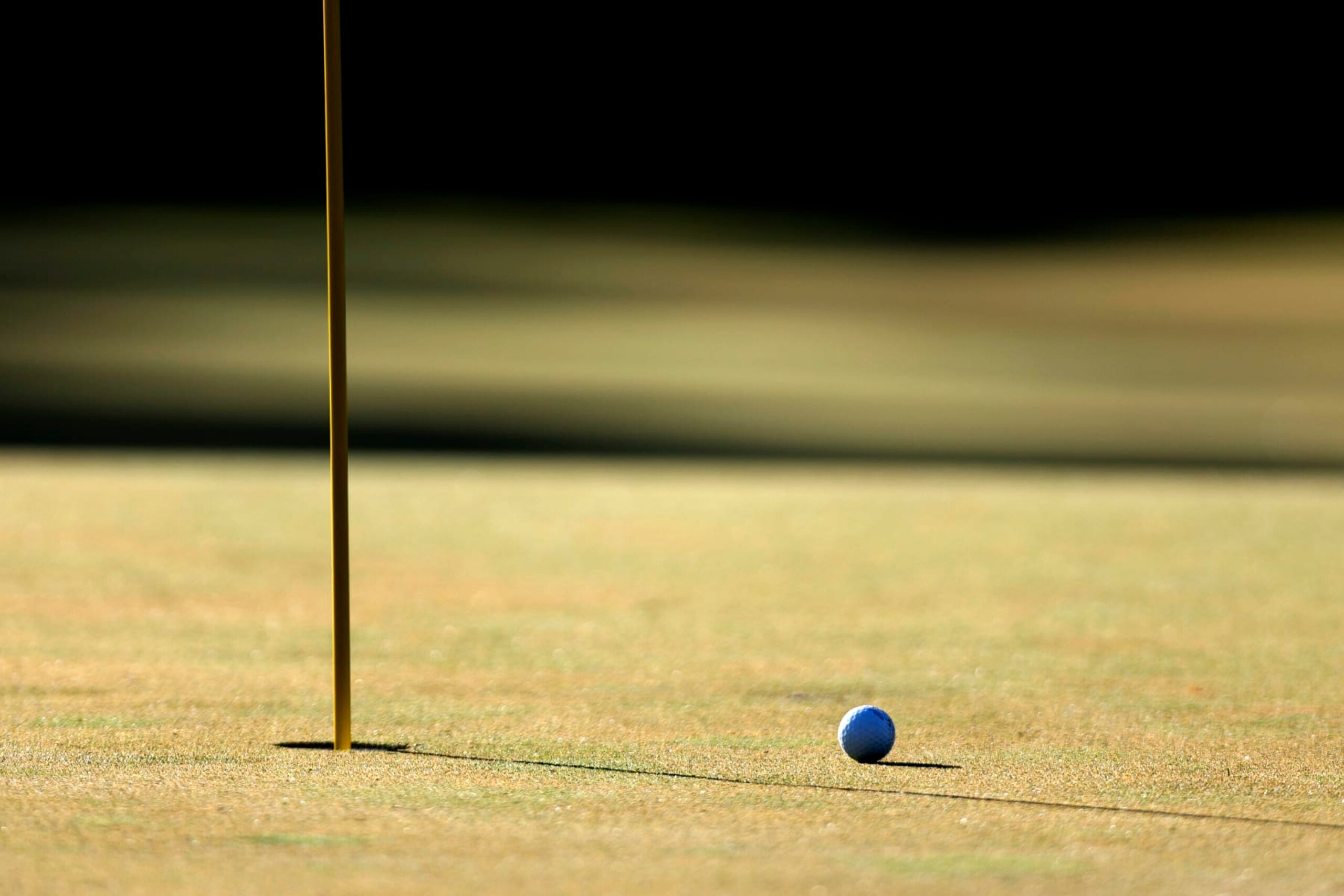 THE WOODLANDS, TEXAS - APRIL 30: A general view of a golf ball on the green of the first hole during the final round of the Insperity Invitational at The Woodlands Golf Club on April 30, 2023 in The Woodlands, Texas. (Photo by Tim Heitman/Getty Images)