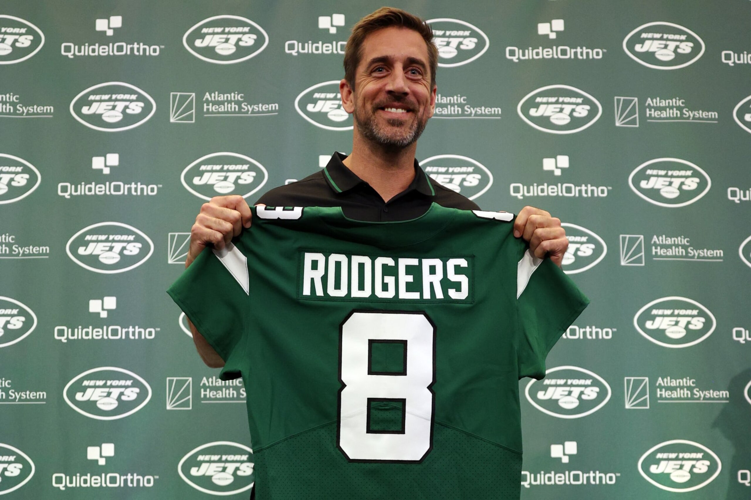 New York Jets QB Aaron Rodgers New York Jets QB Aaron Rodgers