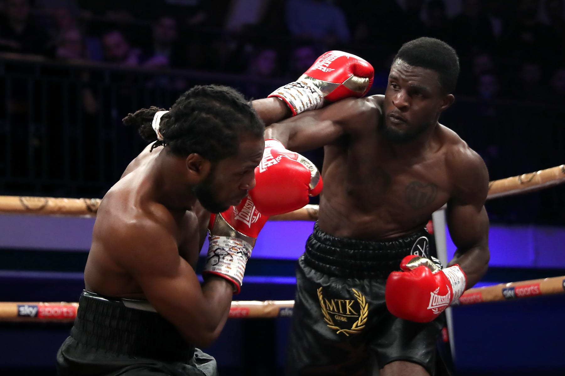 Jeff Ofori (left) and Ohara Davies