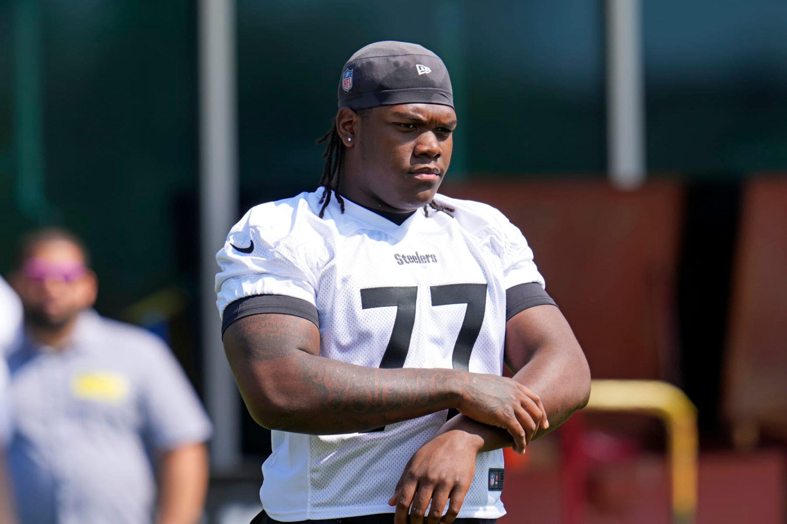 Steelers OT  Broderick Jones