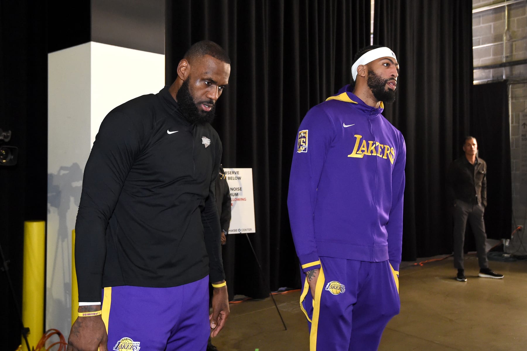 LeBron James and Anthony Davis