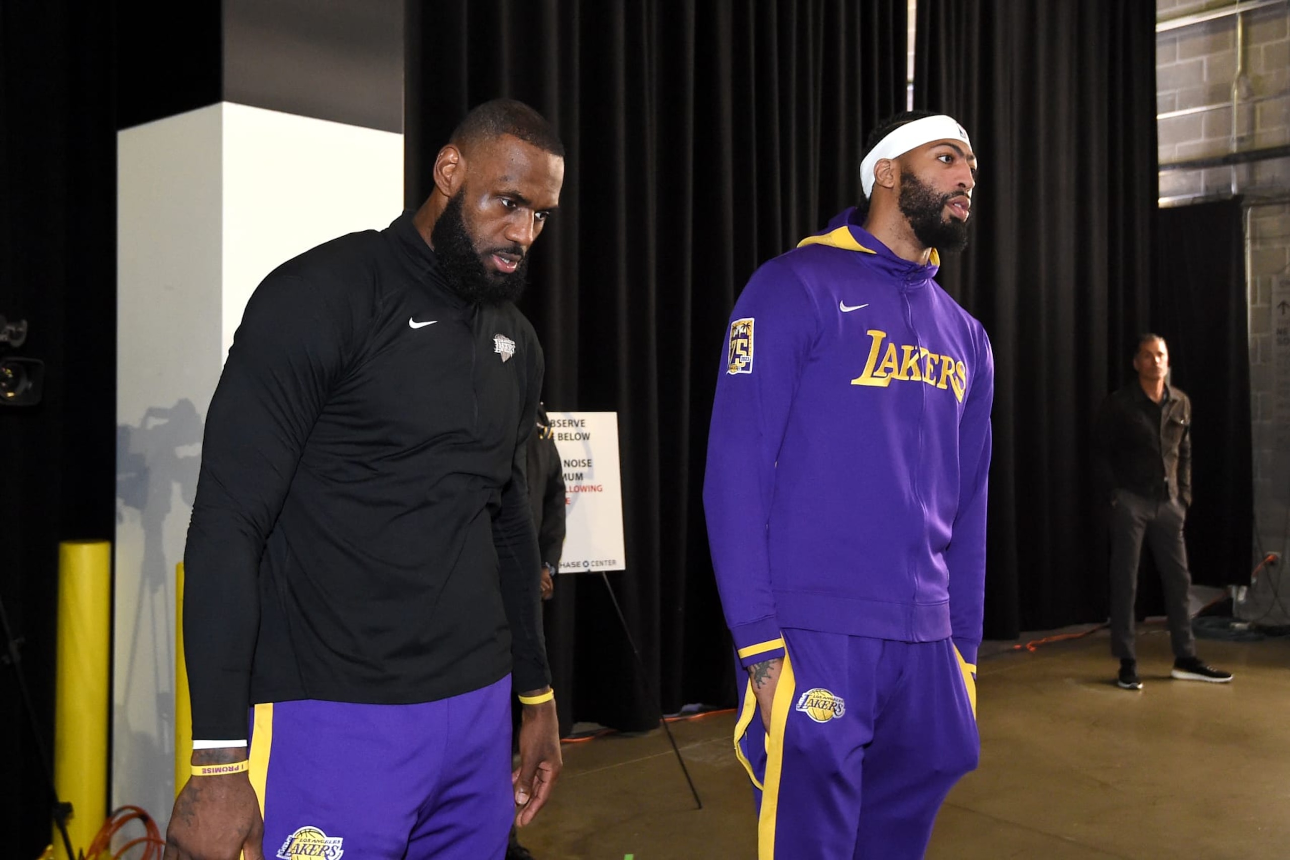 LeBron James and Anthony Davis