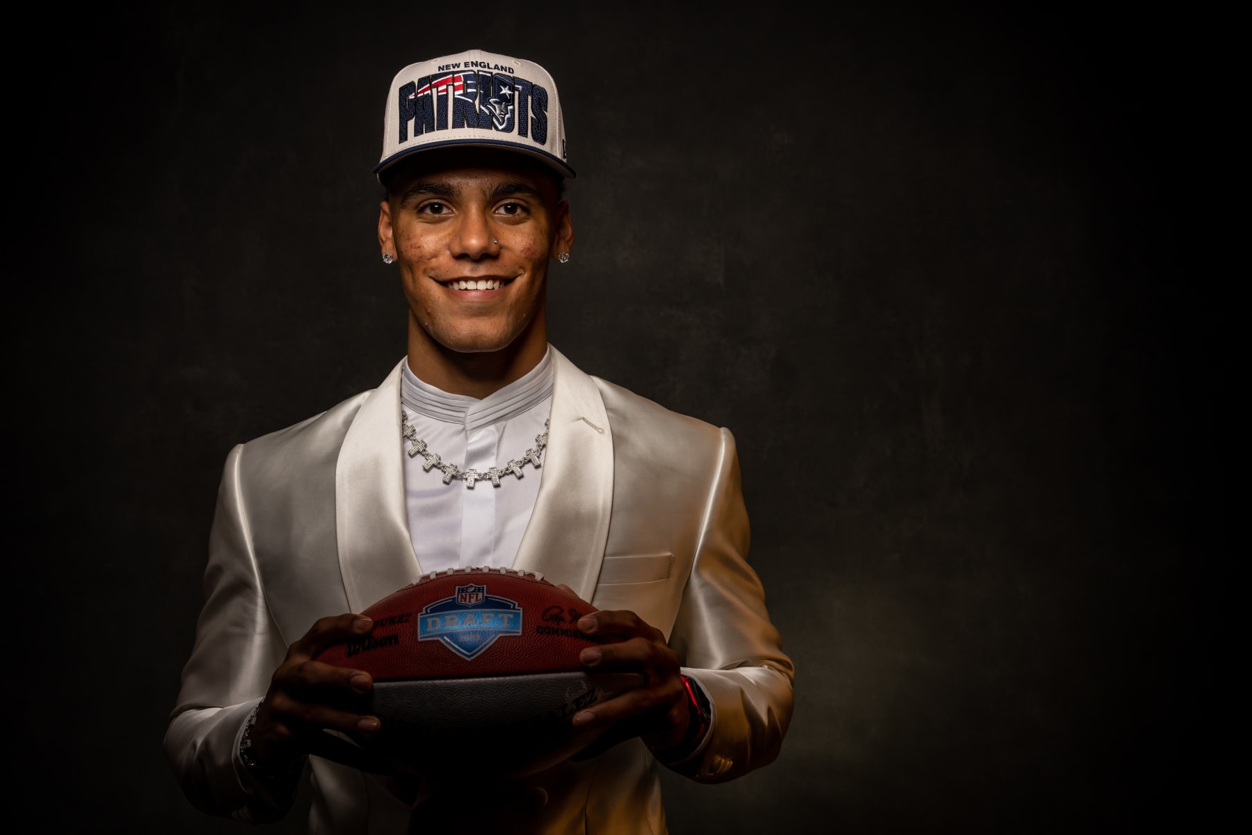 Patriots CB Christian Gonzalez