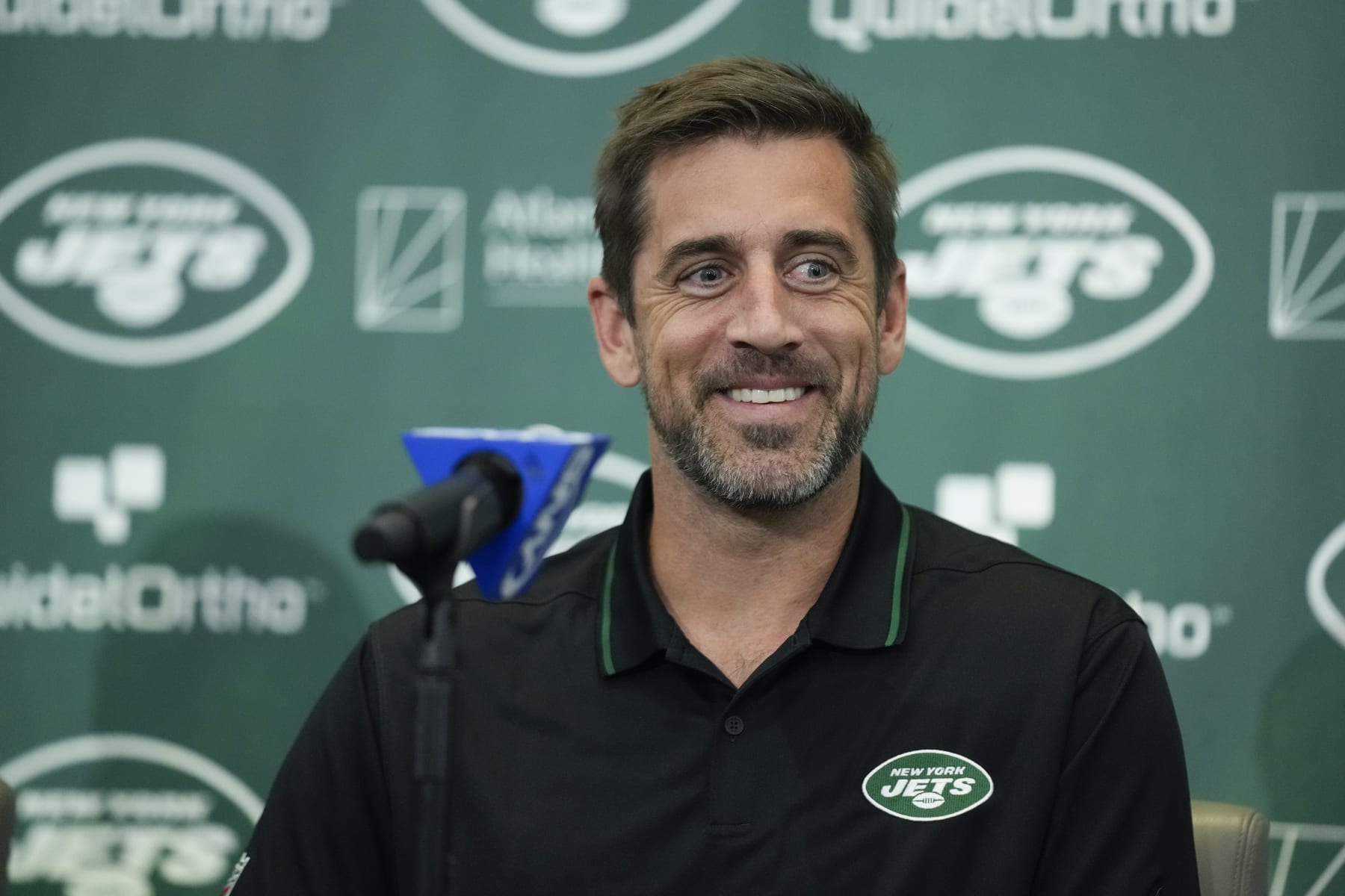 Jets QB Aaron Rodgers