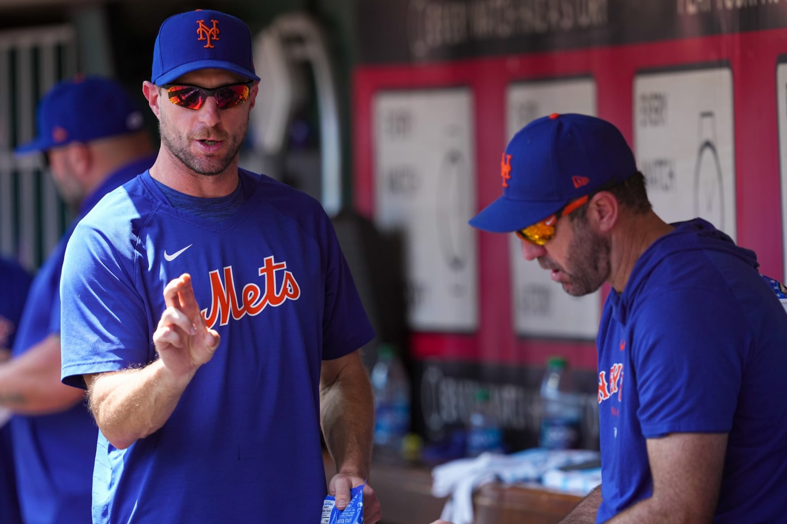 Right-handers Max Scherzer and Justin Verlander Right-handers Max Scherzer and Justin Verlander