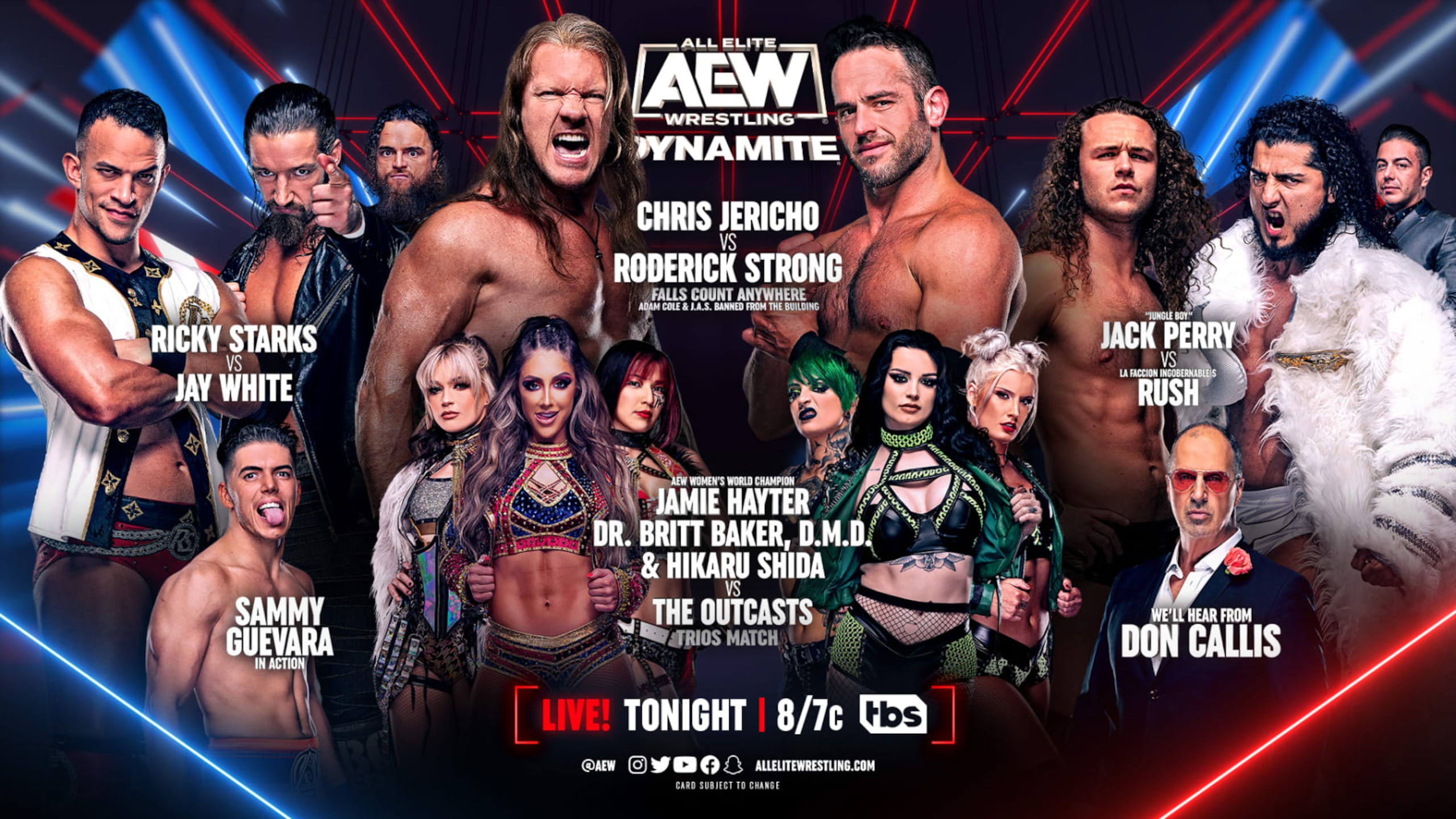 The Dynamite lineup.