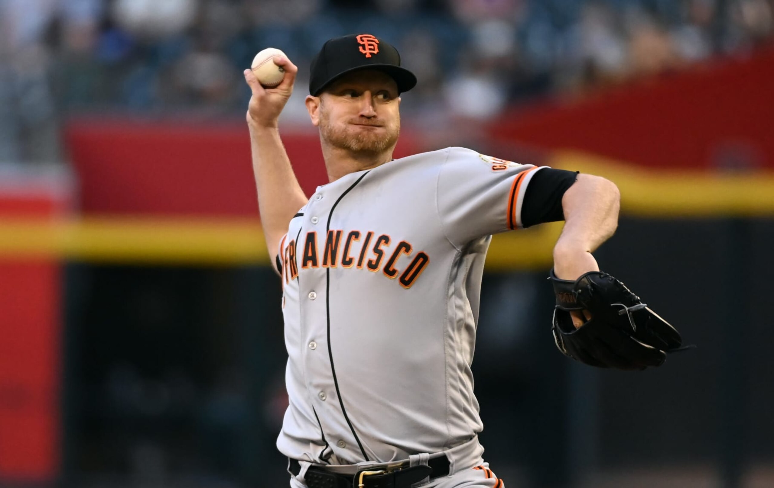 PHOENIX, ARIZONA - MAY 11: Alex Cobb #38 of the San Francisco Giants delivers a pitch against the Arizona Diamondbacks at Chase Field on May 11, 2023 in Phoenix, Arizona. (Photo by Norm Hall/Getty Images)