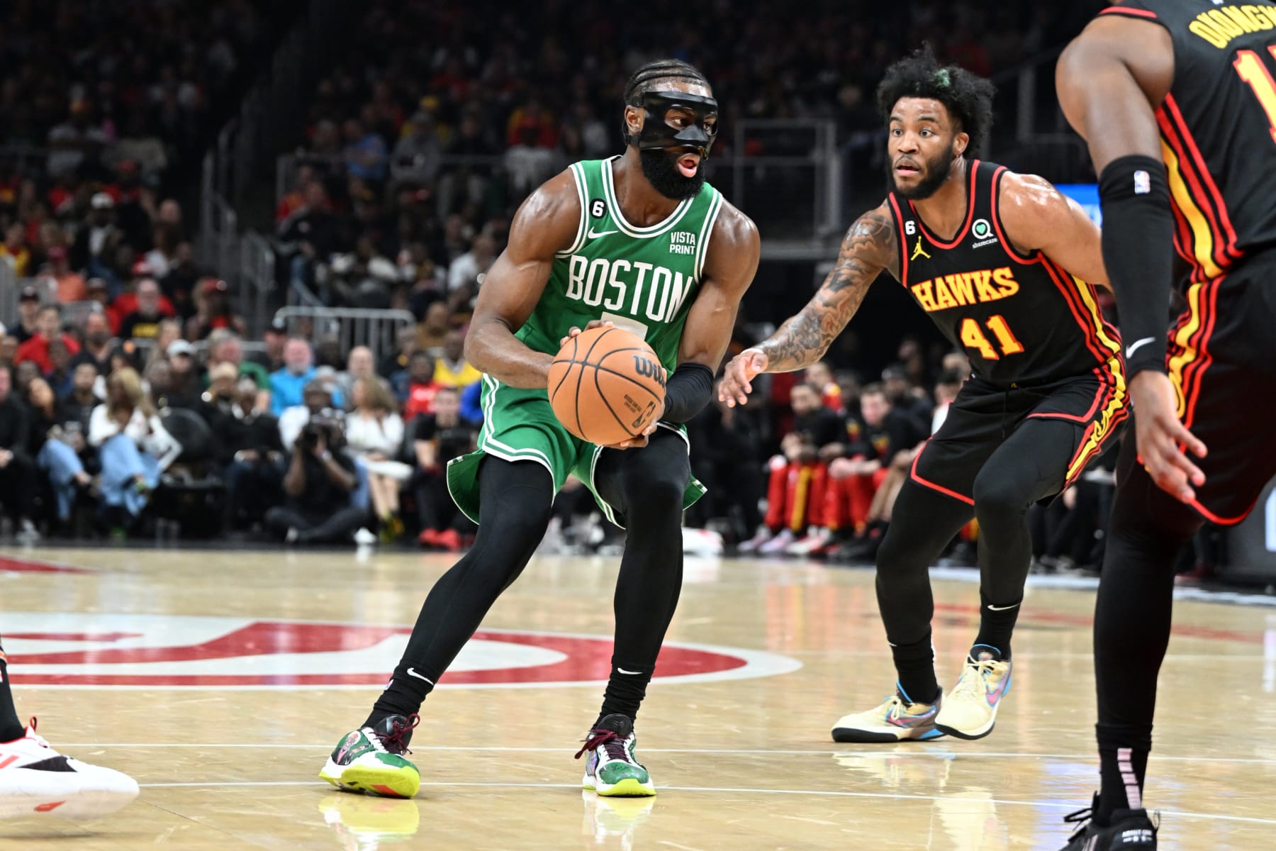 Jaylen Brown and Saddiq Bey