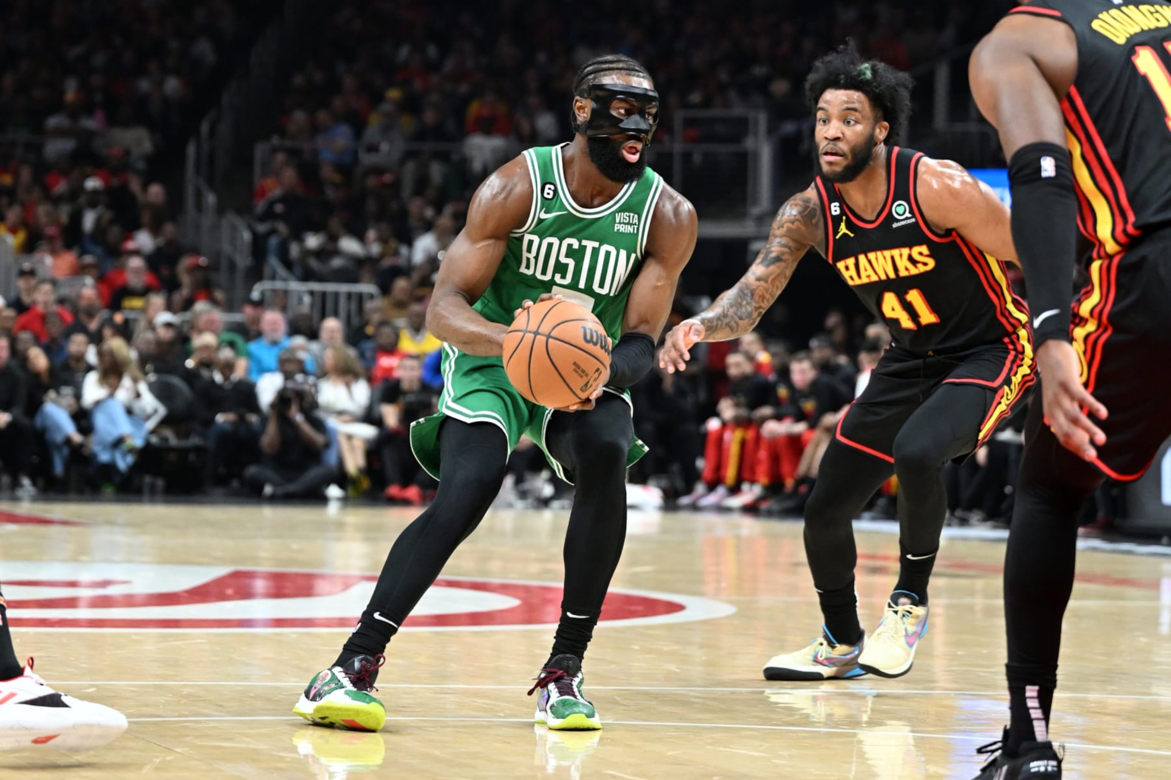 Jaylen Brown and Saddiq Bey