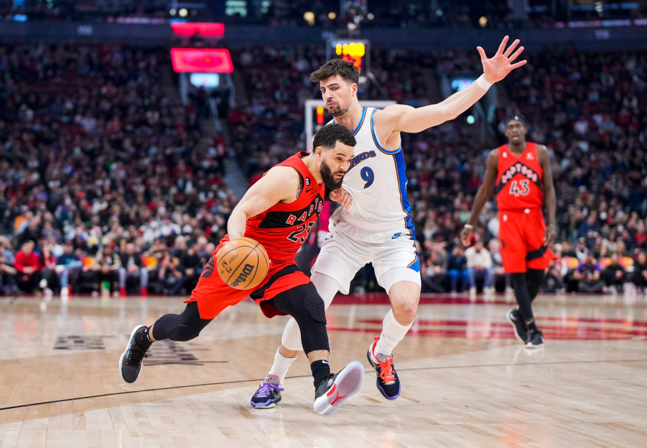 Fred VanVleet and Deni Avdija