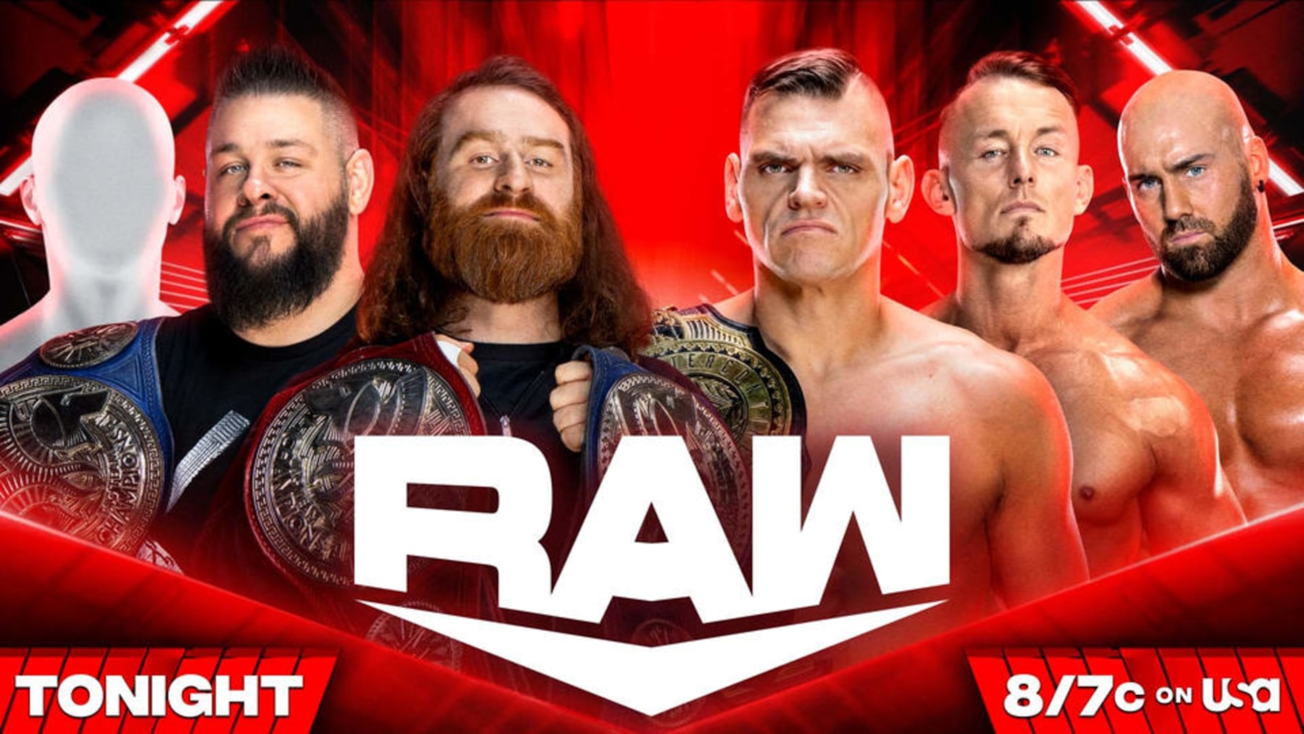 Owens, Zayn, Gunther, Kaiser and Vinci.