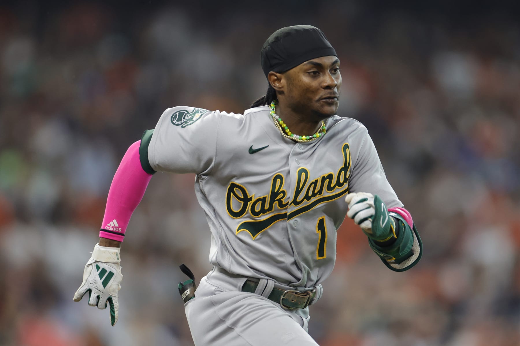 Oakland's Esteury Ruiz