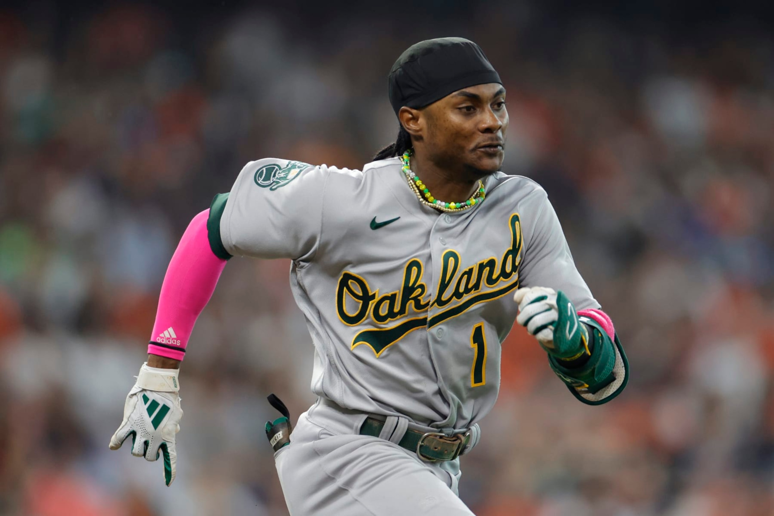 Oakland's Esteury Ruiz