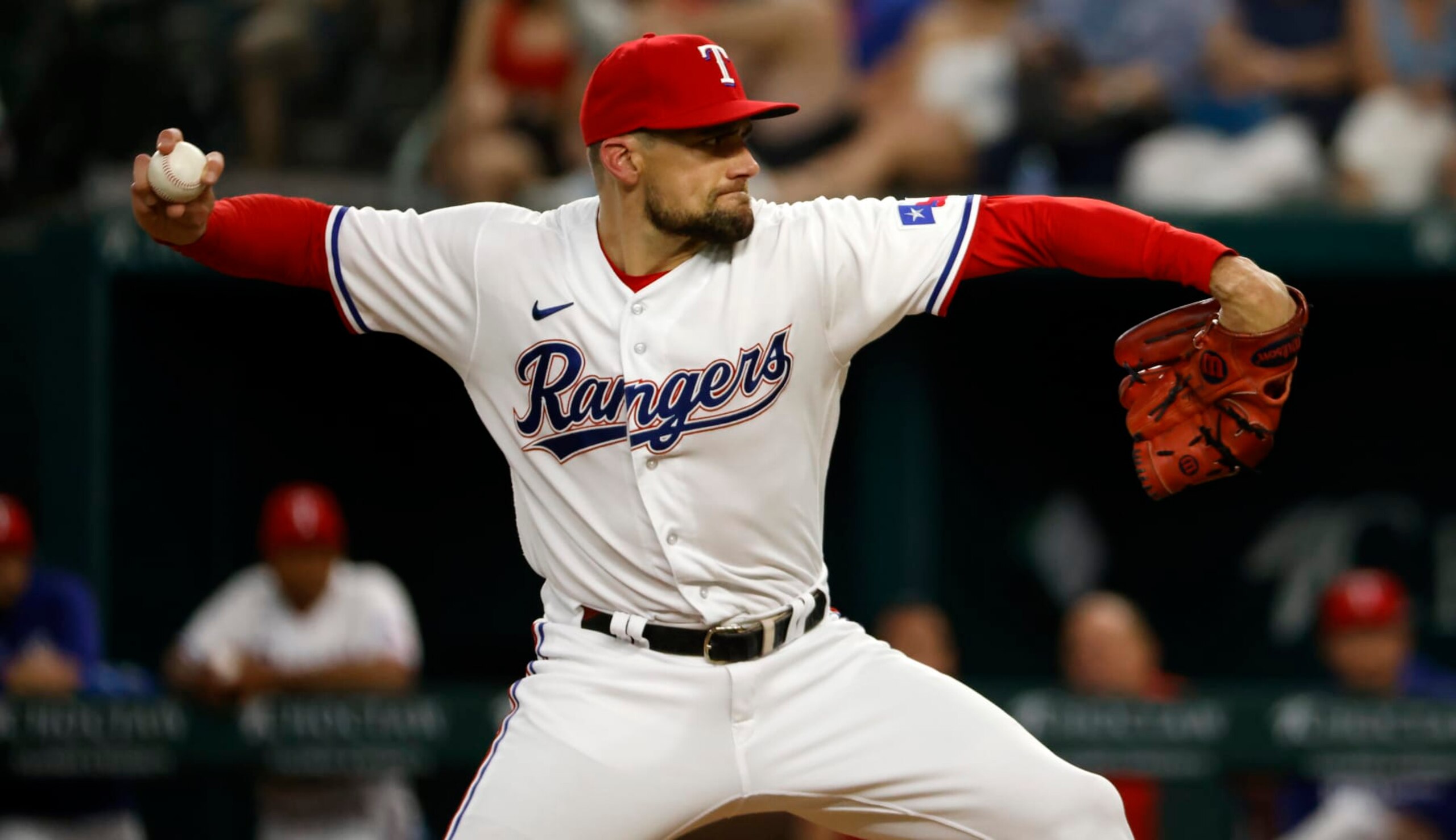 Texas Rangers' Nathan Eovaldi