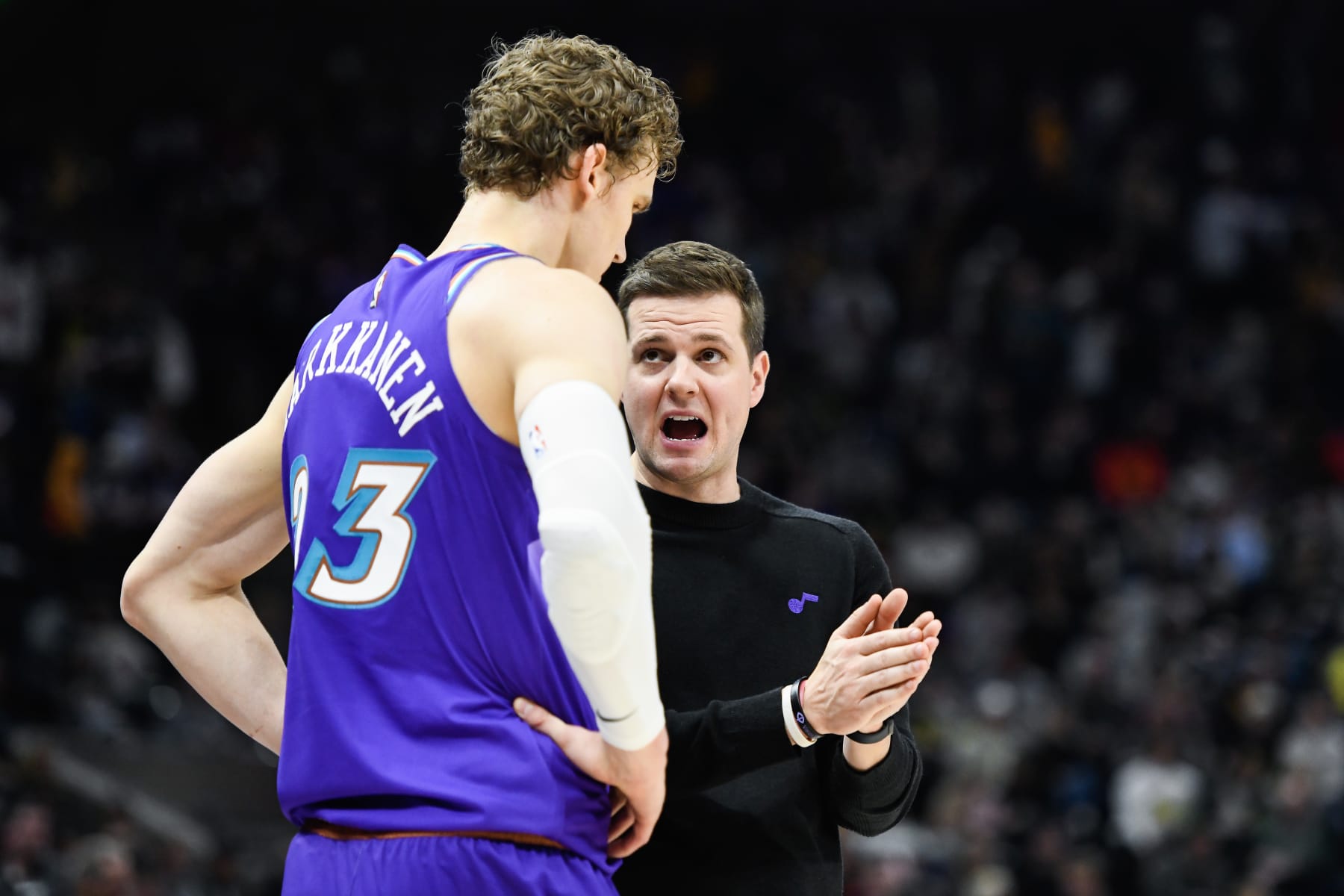 Lauri Markkanen and Will Hardy