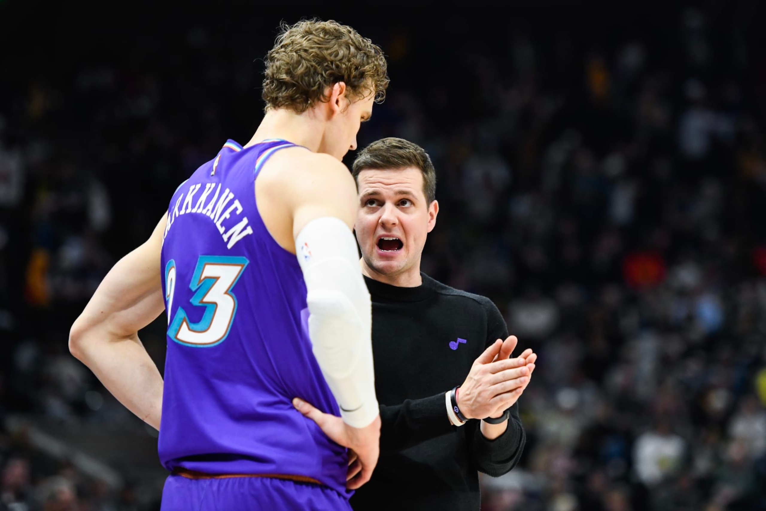 Lauri Markkanen and Will Hardy