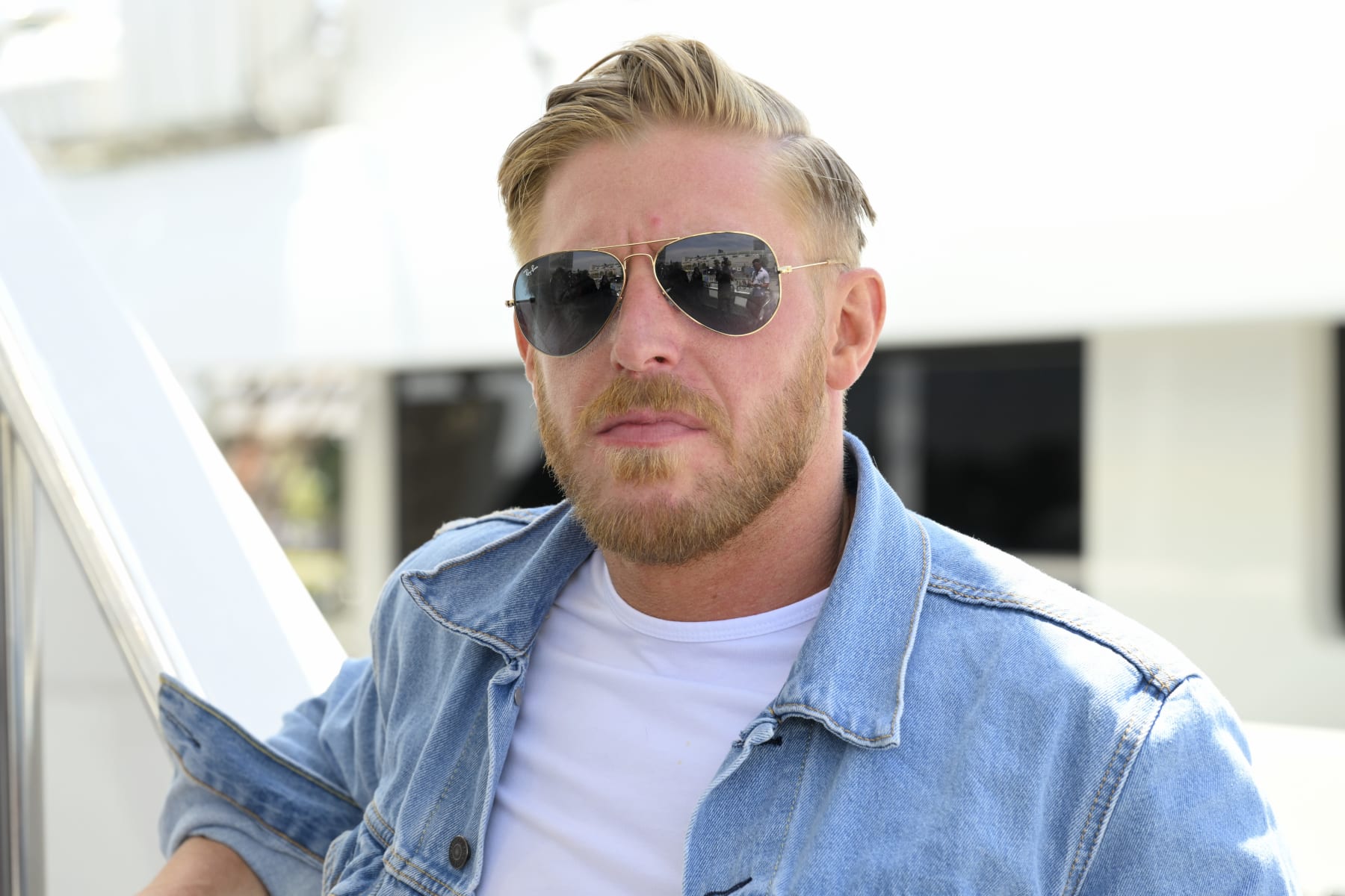 SAN DIEGO, CALIFORNIA - JULY 23: Orange Cassidy visits the #IMDboat At San Diego Comic-Con 2022: Day Three on The IMDb Yacht on July 23, 2022 in San Diego, California. (Photo by Michael Kovac/Getty Images for IMDb)