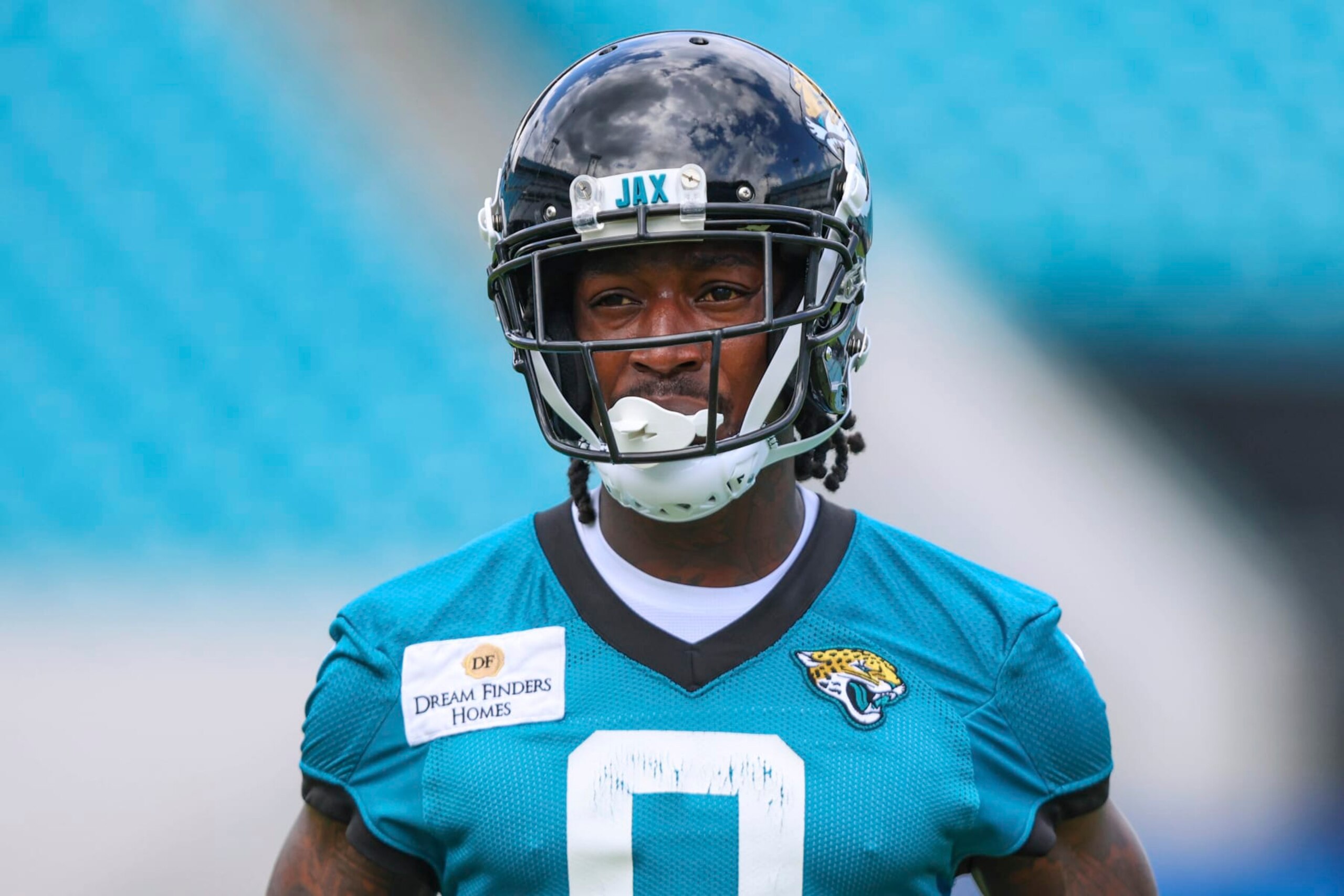 Jacksonville Jaguars wide receiver Calvin Ridley practices during the NFL football team's OTA offseason workouts in Jacksonville, Fla., Monday, May 22, 2023. (AP Photo/Gary McCullough) Jacksonville Jaguars wide receiver Calvin Ridley practices during the NFL football team's OTA offseason workouts in Jacksonville, Fla., Monday, May 22, 2023. (AP Photo/Gary McCullough)