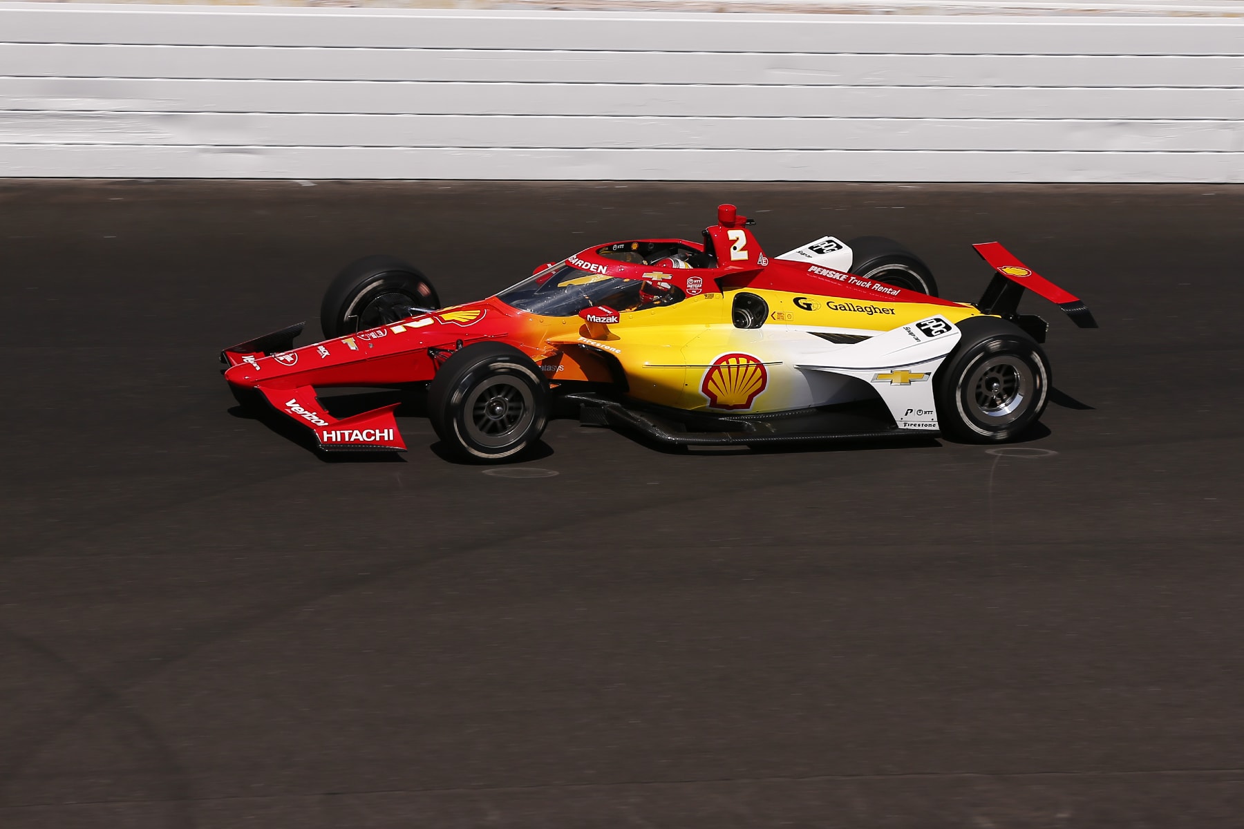 INDIANAPOLIS, IN - MAY 26: Josef Newgarden (#2 Team Penske) during practice on carb day prior to the INDYCAR Series 107th Indianapolis 500 on May 26, 2023 at the Indianapolis Motor Speedway in Indianapolis, IN.  (Photo by Jeffrey Brown/Icon Sportswire via Getty Images)
