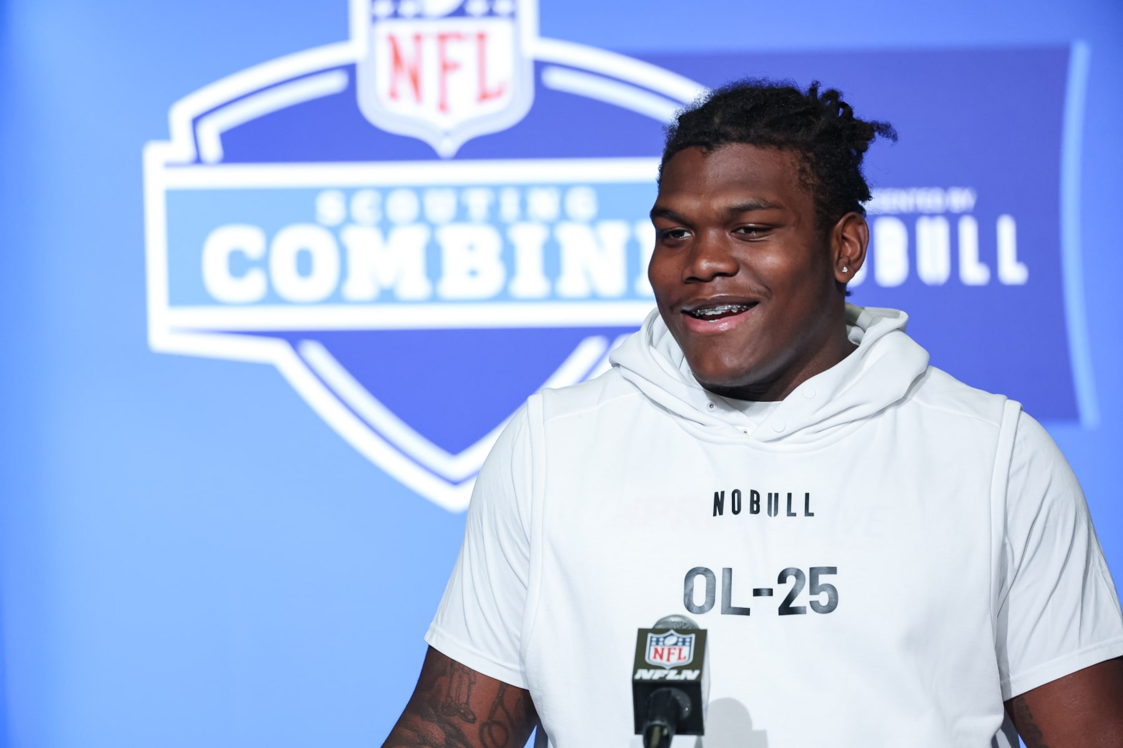 Steelers OT Broderick Jones Steelers OT Broderick Jones